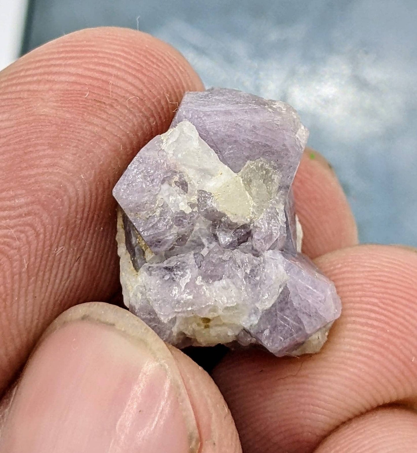 ARSAA GEMS AND MINERALSLight purple Thumbnail size spinel crystal from Afghanistan, 4.7 grams - Premium  from ARSAA GEMS AND MINERALS - Just $20.00! Shop now at ARSAA GEMS AND MINERALS