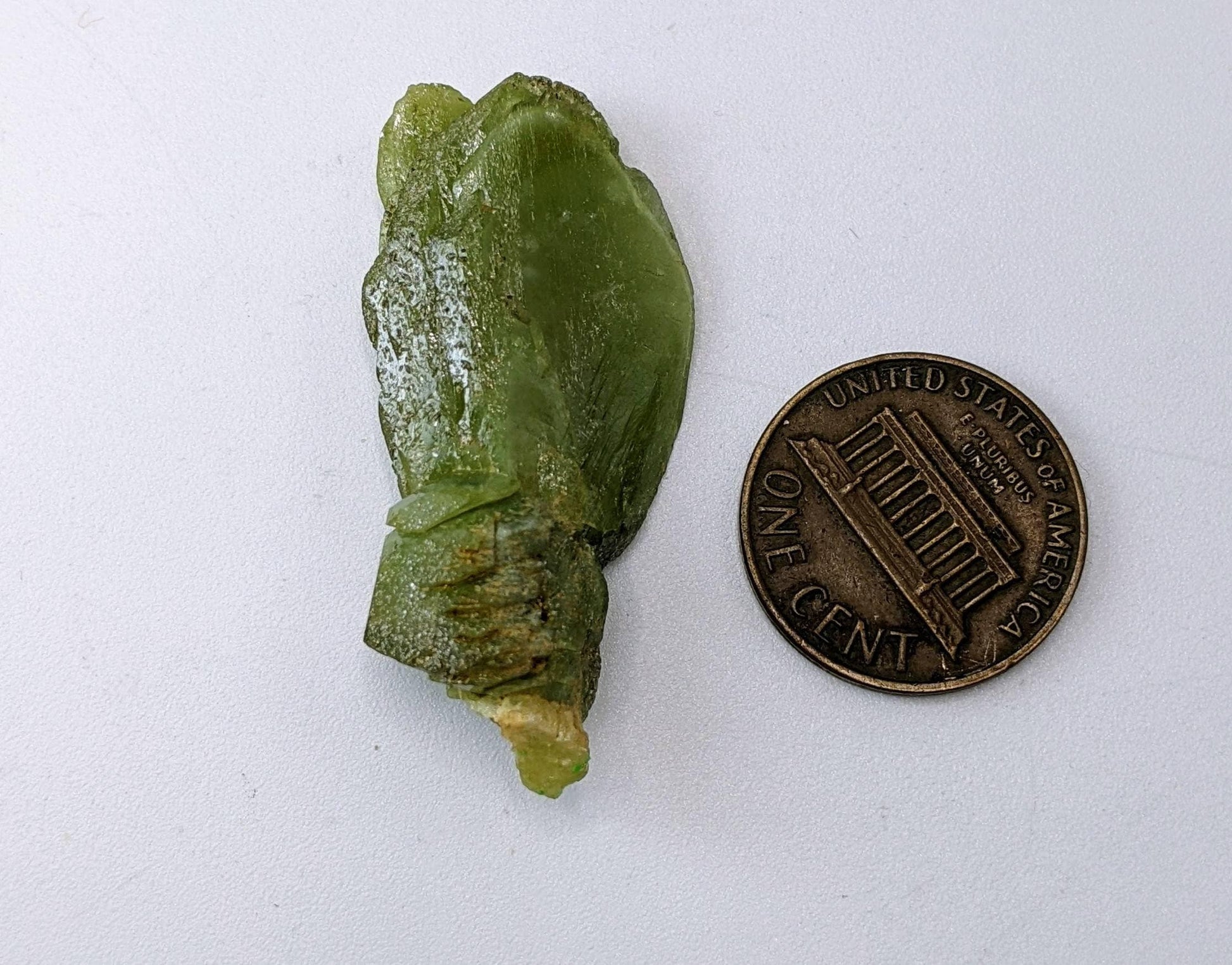 ARSAA GEMS AND MINERALSGreen rare natural step formation sphene titanite crystal from Mohmand Agency KPK Pakistan, weight 8.8 grams - Premium  from ARSAA GEMS AND MINERALS - Just $50.00! Shop now at ARSAA GEMS AND MINERALS