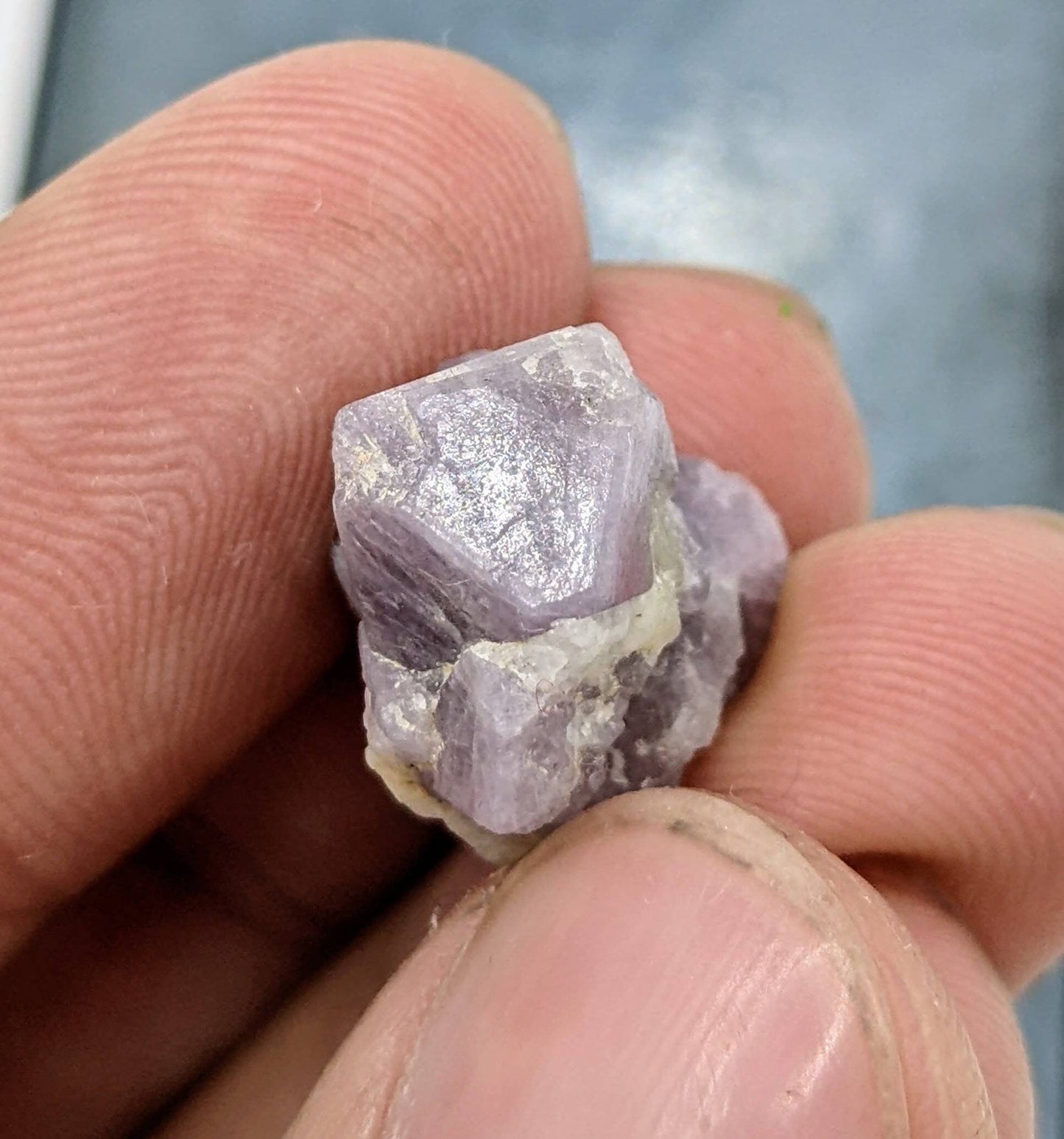 ARSAA GEMS AND MINERALSLight purple Thumbnail size spinel crystal from Afghanistan, 4.7 grams - Premium  from ARSAA GEMS AND MINERALS - Just $20.00! Shop now at ARSAA GEMS AND MINERALS