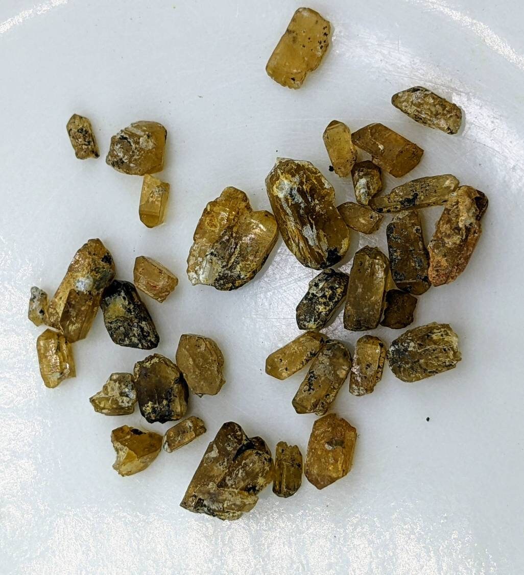 ARSAA GEMS AND MINERALSVery rare rough small thumbnail sized lot of xenotime crystals from Zagi Mountain KP Pakistan, 3 grams - Premium  from ARSAA GEMS AND MINERALS - Just $70.00! Shop now at ARSAA GEMS AND MINERALS