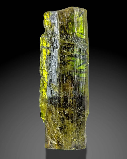 ARSAA GEMS AND MINERALSNatural transparent aesthetic 28.3 grams Beautiful pleochroic green epidote crystal from Pakistan - Premium  from ARSAA GEMS AND MINERALS - Just $50.00! Shop now at ARSAA GEMS AND MINERALS