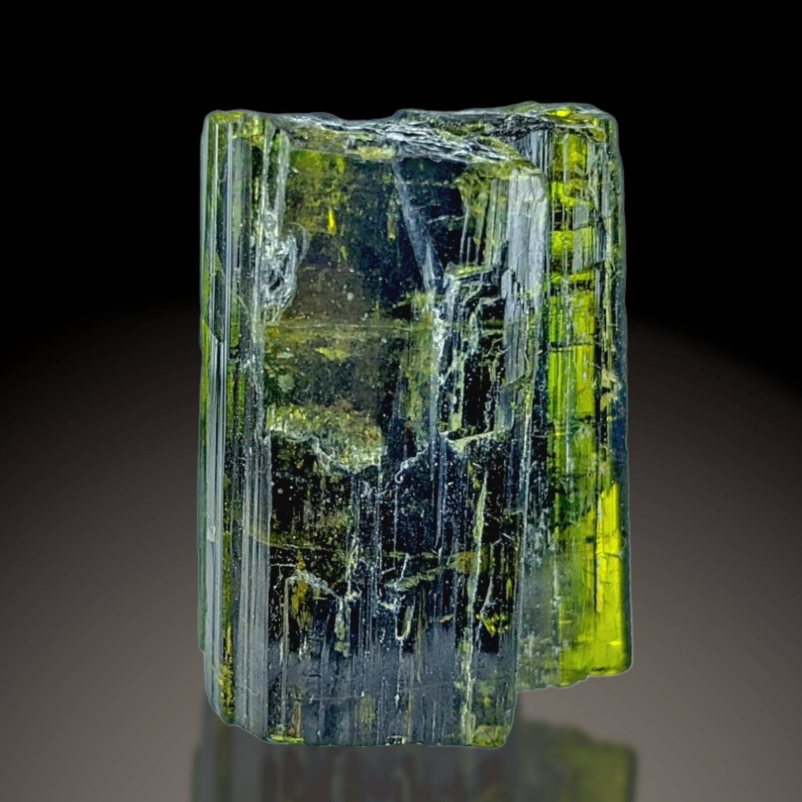 ARSAA GEMS AND MINERALSNatural transparent aesthetic 14.1 grams Beautiful pleochroic green epidote crystal from Pakistan - Premium  from ARSAA GEMS AND MINERALS - Just $35.00! Shop now at ARSAA GEMS AND MINERALS