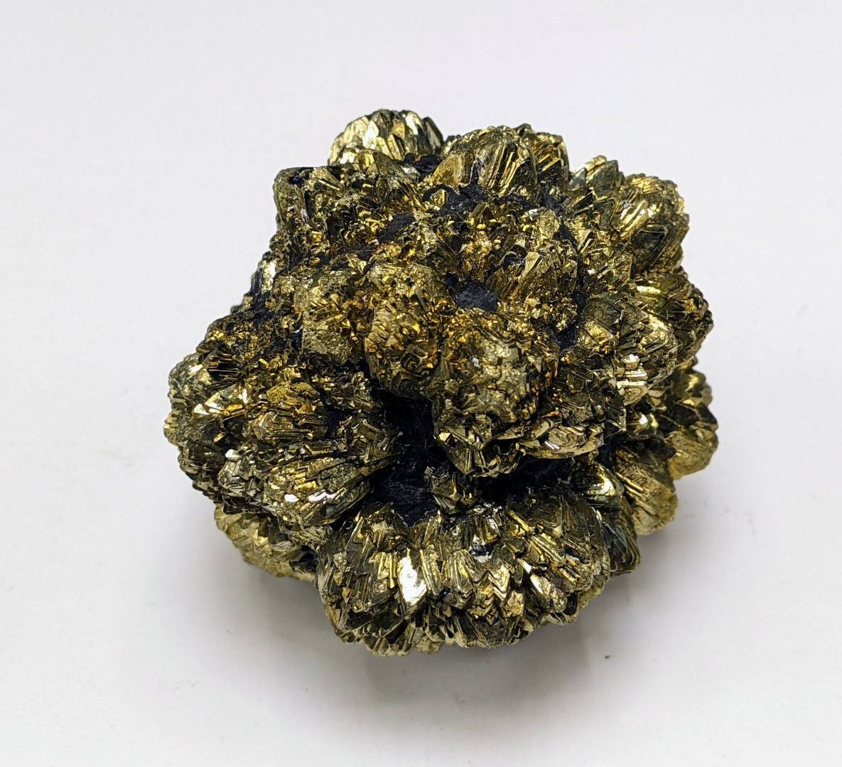 ARSAA GEMS AND MINERALSNew find big size golden Marcasite sphere shape cluster also called prophecy stone from a new find in Darra Adam Khel KPK Pakistan, 315 gram - Premium  from ARSAA GEMS AND MINERALS - Just $150.00! Shop now at ARSAA GEMS AND MINERALS