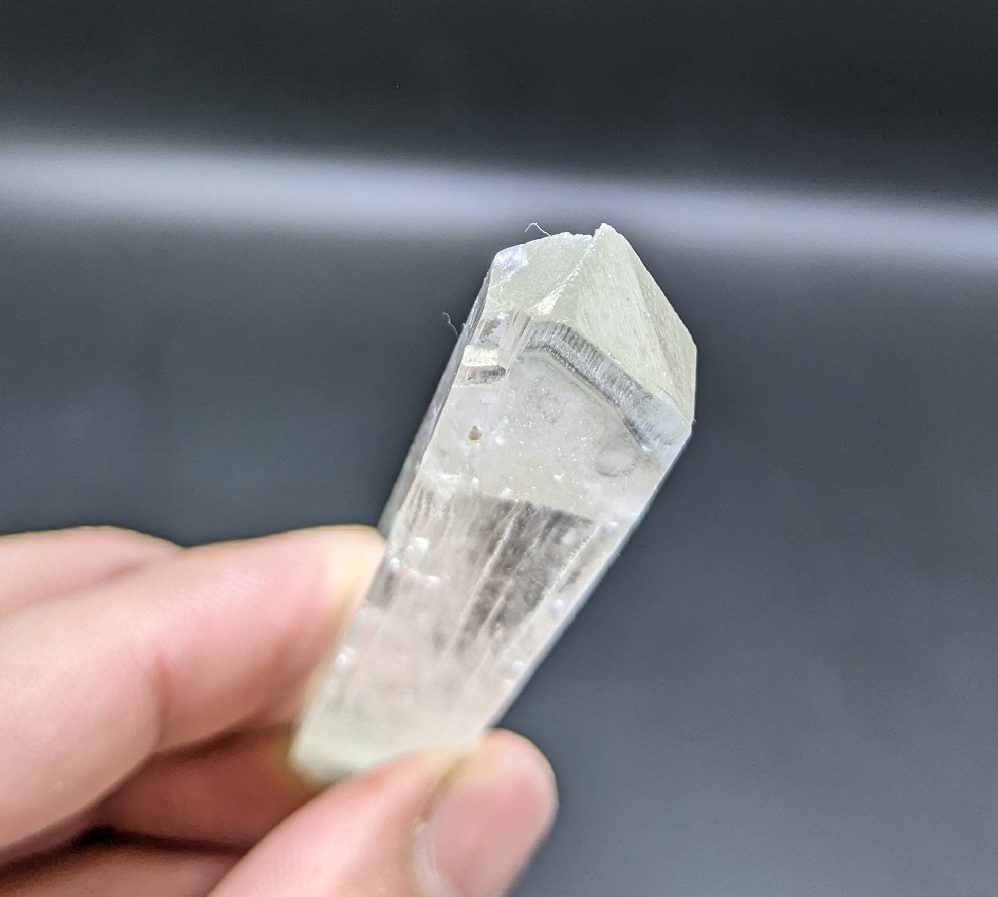 ARSAA GEMS AND MINERALSSpodumene var kunzite crystal clear gem quality lustrous from Laghman, Afghanistan, 30 grams - Premium  from ARSAA GEMS AND MINERALS - Just $100.00! Shop now at ARSAA GEMS AND MINERALS
