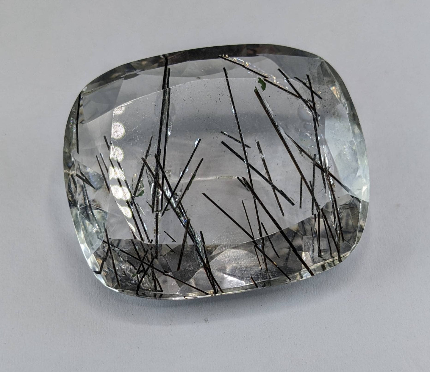 ARSAA GEMS AND MINERALSBig size Rutile included quartz faceted gem, 127 Carats - Premium  from ARSAA GEMS AND MINERALS - Just $130.00! Shop now at ARSAA GEMS AND MINERALS