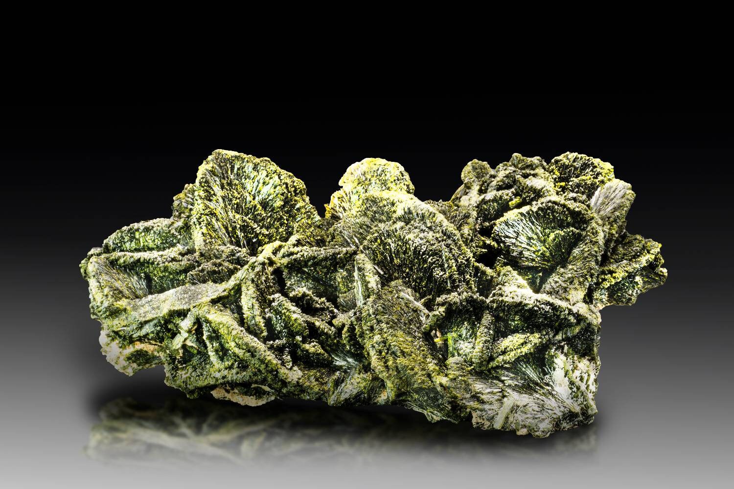 ARSAA GEMS AND MINERALSLarge cabinet massive size cluster of green spray epidote from Baluchistan Pakistan, 1831 grams - Premium  from ARSAA GEMS AND MINERALS - Just $350.00! Shop now at ARSAA GEMS AND MINERALS