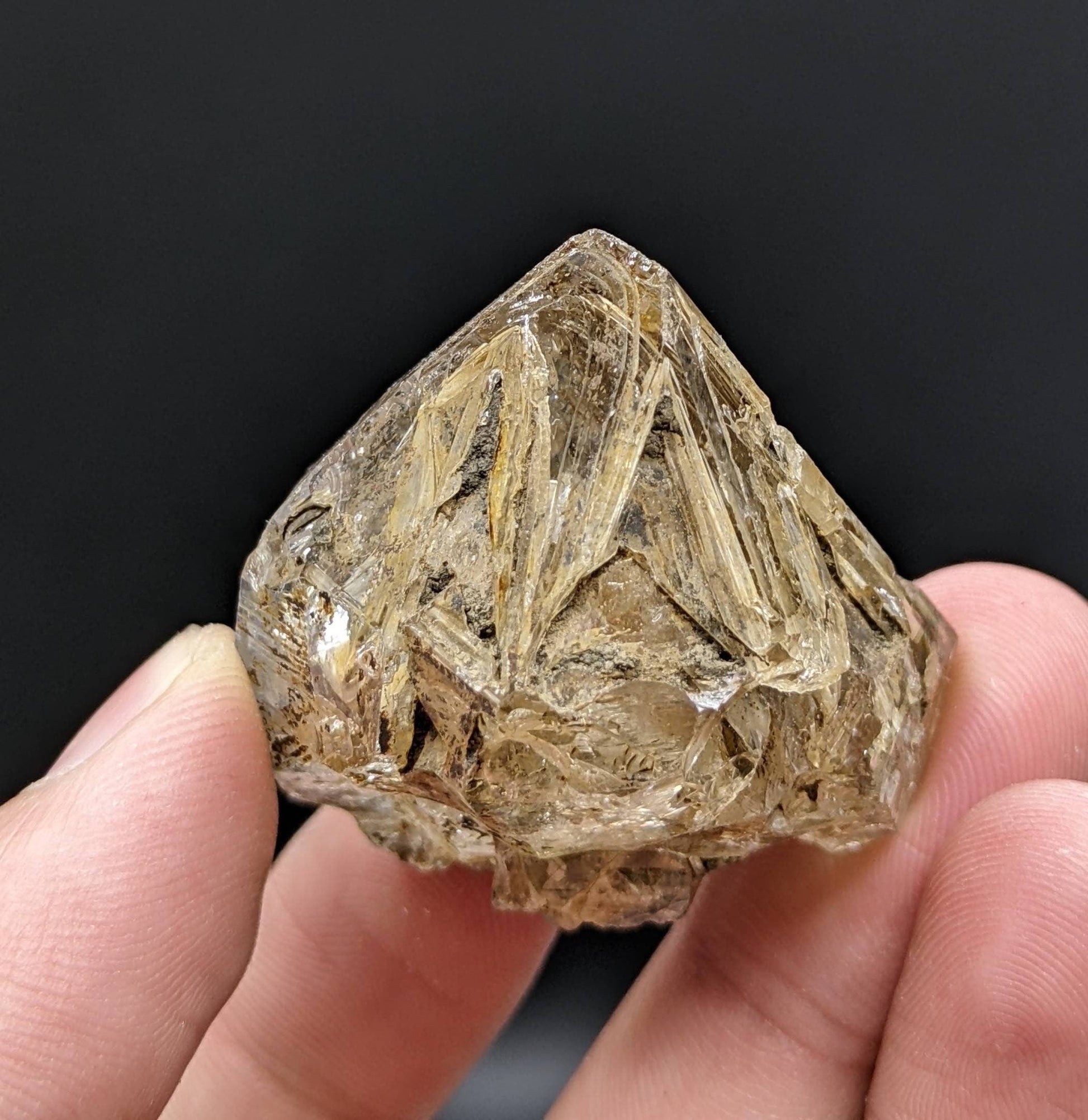 ARSAA GEMS AND MINERALSNatural clay included window fencter quartz crystal from Baluchistan Pakistan, 40 grams - Premium  from ARSAA GEMS AND MINERALS - Just $35.00! Shop now at ARSAA GEMS AND MINERALS