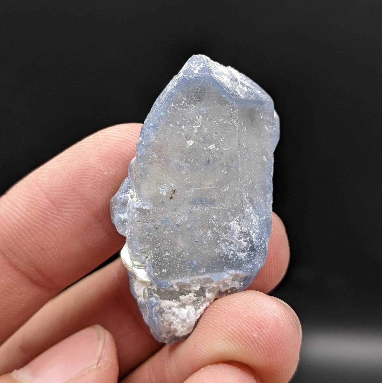 ARSAA GEMS AND MINERALSNatural rare indicolite blue quartz crystal from Afghanistan, 11.5 grams - Premium  from ARSAA GEMS AND MINERALS - Just $30.00! Shop now at ARSAA GEMS AND MINERALS