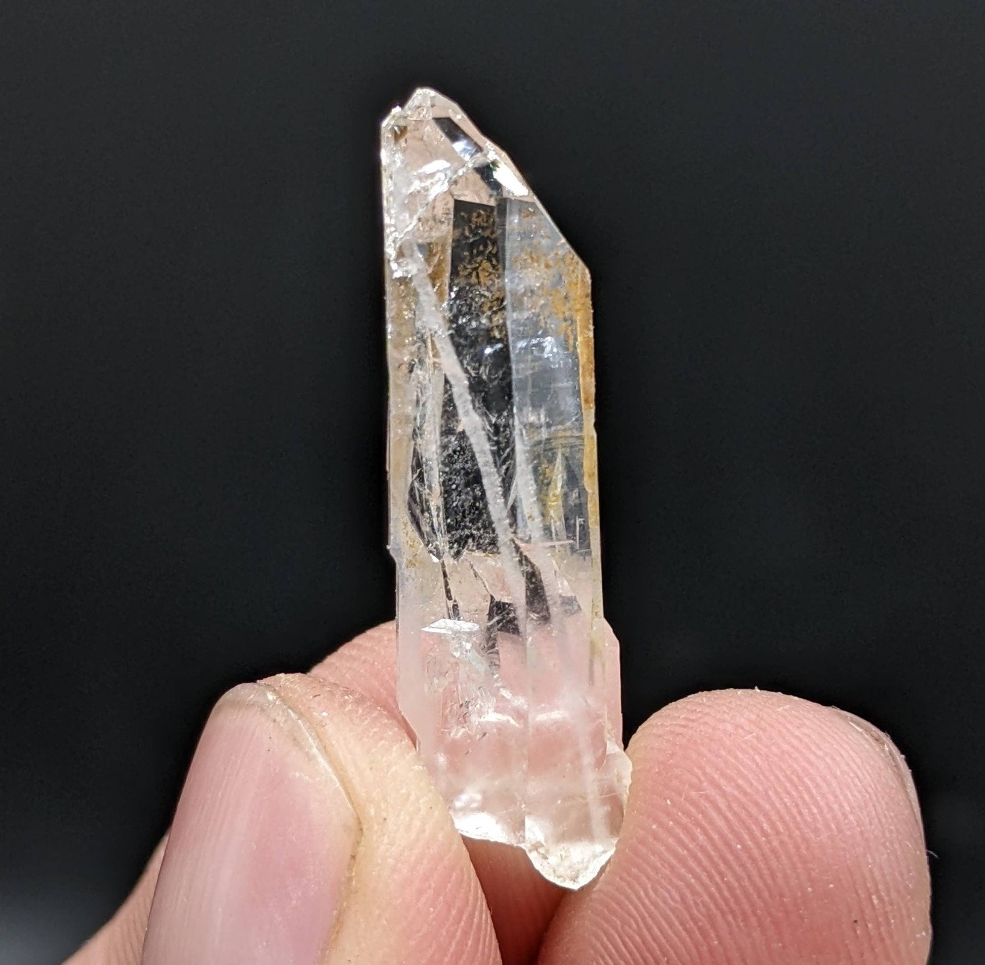 ARSAA GEMS AND MINERALSSmall thumbnail size Faden quartz crystal from Baluchistan Pakistan, 2.4 gram - Premium  from ARSAA GEMS AND MINERALS - Just $10.00! Shop now at ARSAA GEMS AND MINERALS