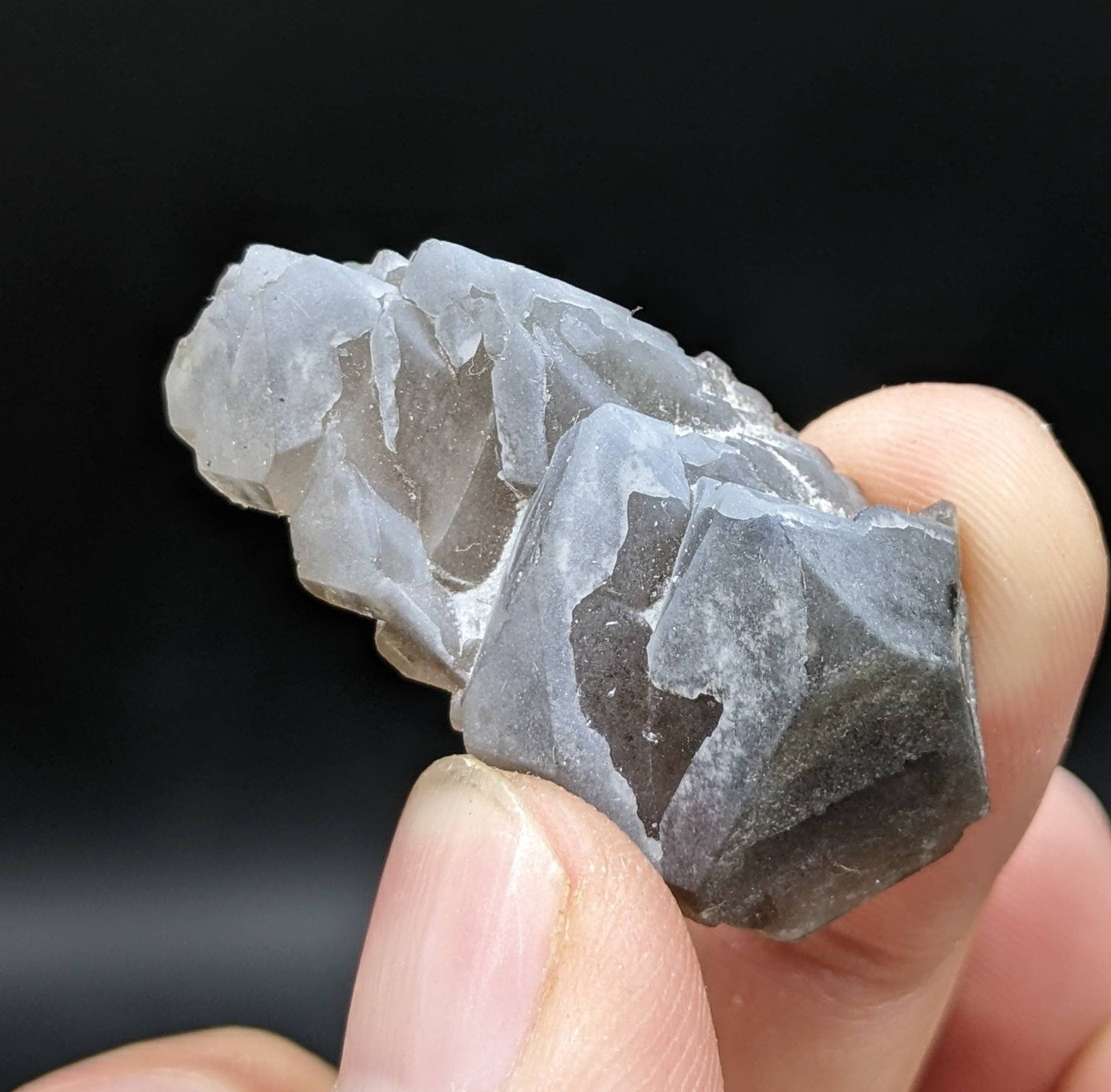 ARSAA GEMS AND MINERALSRare blue indicolite quartz crystal with step formation structure from Afghanistan, 10.9 grams - Premium  from ARSAA GEMS AND MINERALS - Just $40.00! Shop now at ARSAA GEMS AND MINERALS