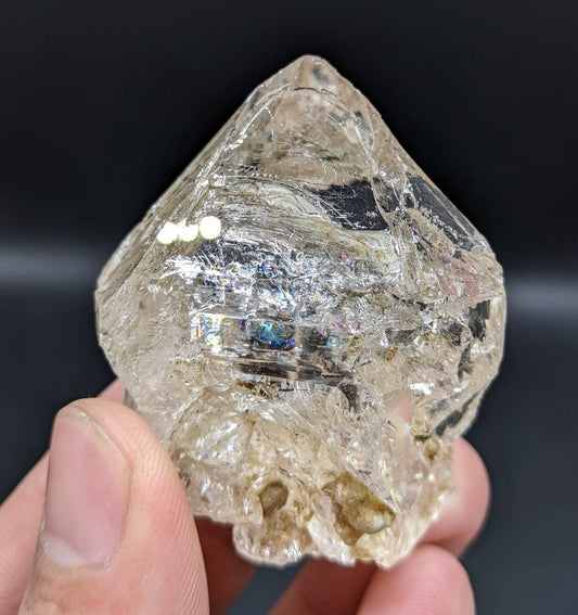ARSAA GEMS AND MINERALSNatural clay included window fencter quartz crystal from Baluchistan Pakistan, 83.9 grams - Premium  from ARSAA GEMS AND MINERALS - Just $60.00! Shop now at ARSAA GEMS AND MINERALS