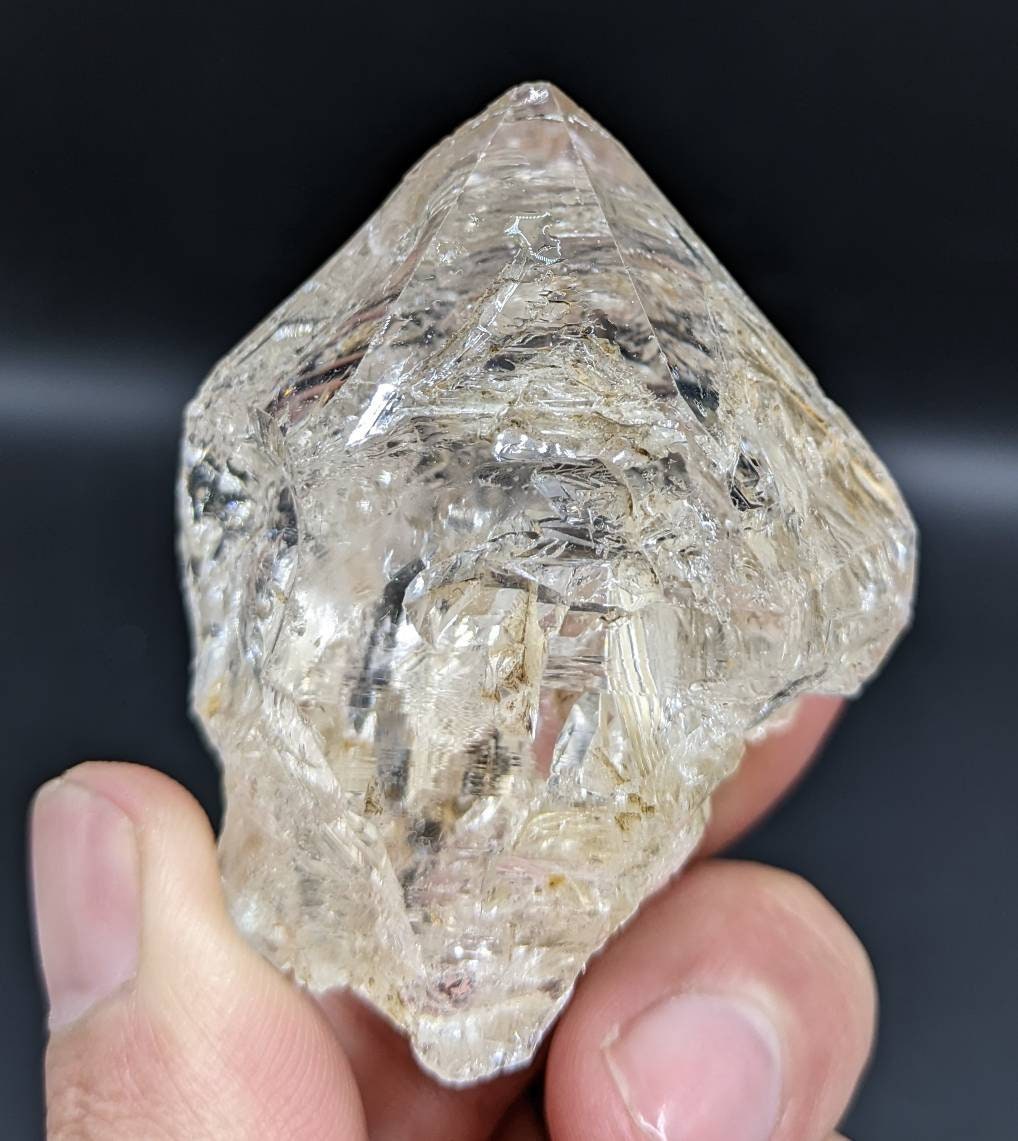 ARSAA GEMS AND MINERALSNatural clay included window fencter quartz crystal from Baluchistan Pakistan, 83.9 grams - Premium  from ARSAA GEMS AND MINERALS - Just $60.00! Shop now at ARSAA GEMS AND MINERALS