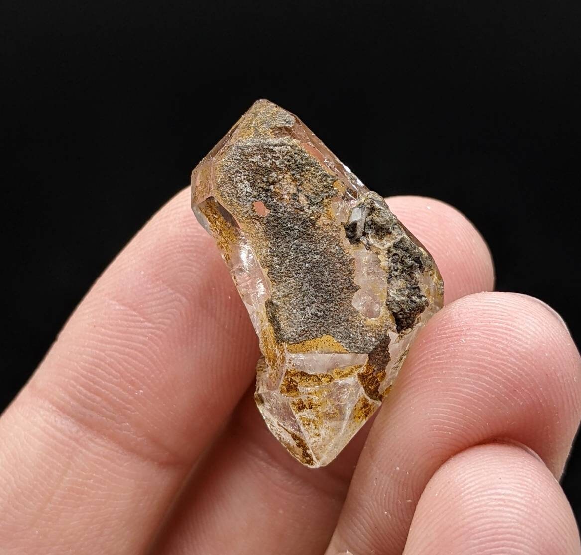 ARSAA GEMS AND MINERALSSmall window quartz crystal from Baluchistan Pakistan, 8.5 grams - Premium  from ARSAA GEMS AND MINERALS - Just $15.00! Shop now at ARSAA GEMS AND MINERALS