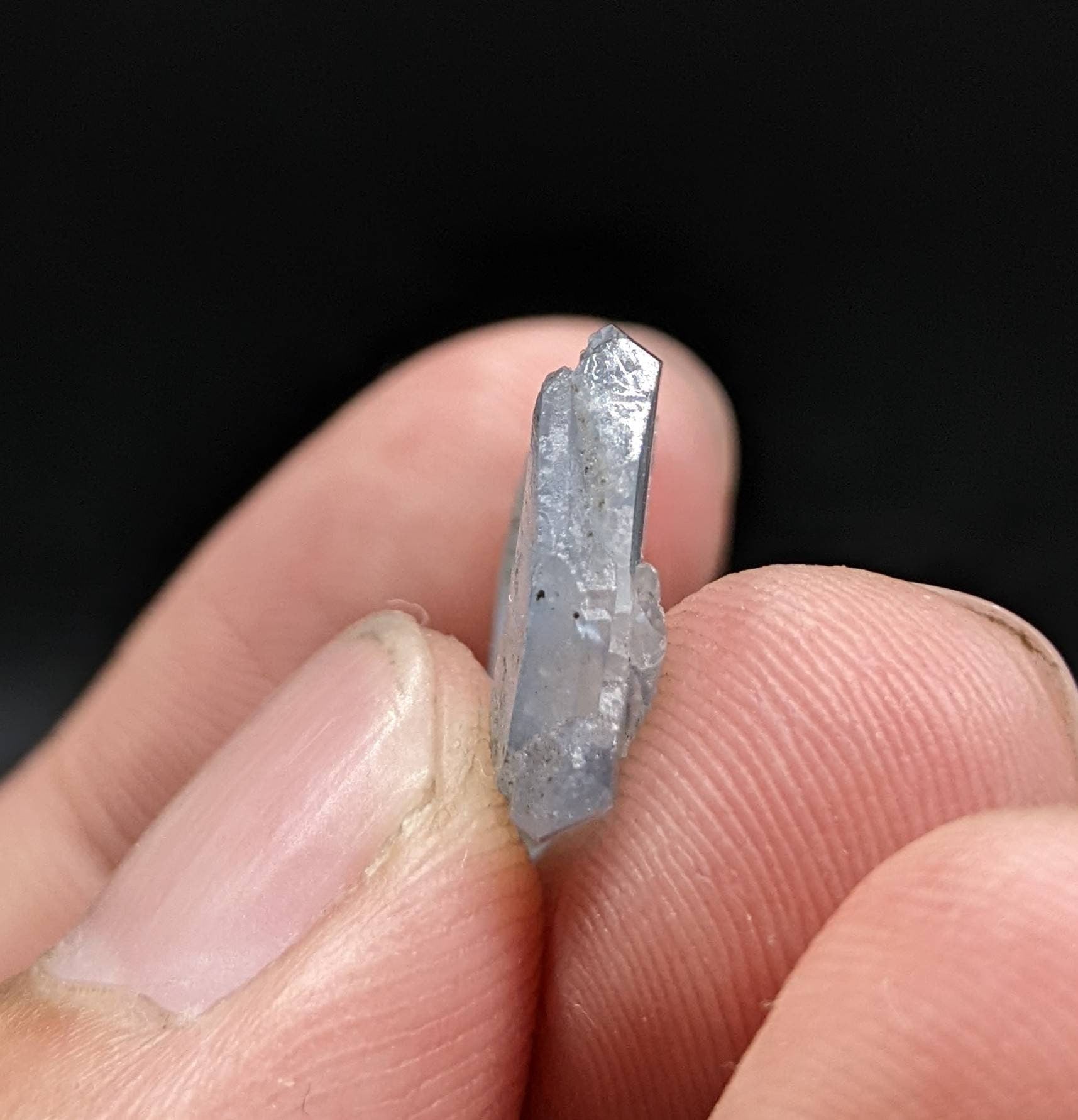 ARSAA GEMS AND MINERALSNatural rare indicolite blue quartz crystal from Afghanistan, 2.7 grams - Premium  from ARSAA GEMS AND MINERALS - Just $30.00! Shop now at ARSAA GEMS AND MINERALS