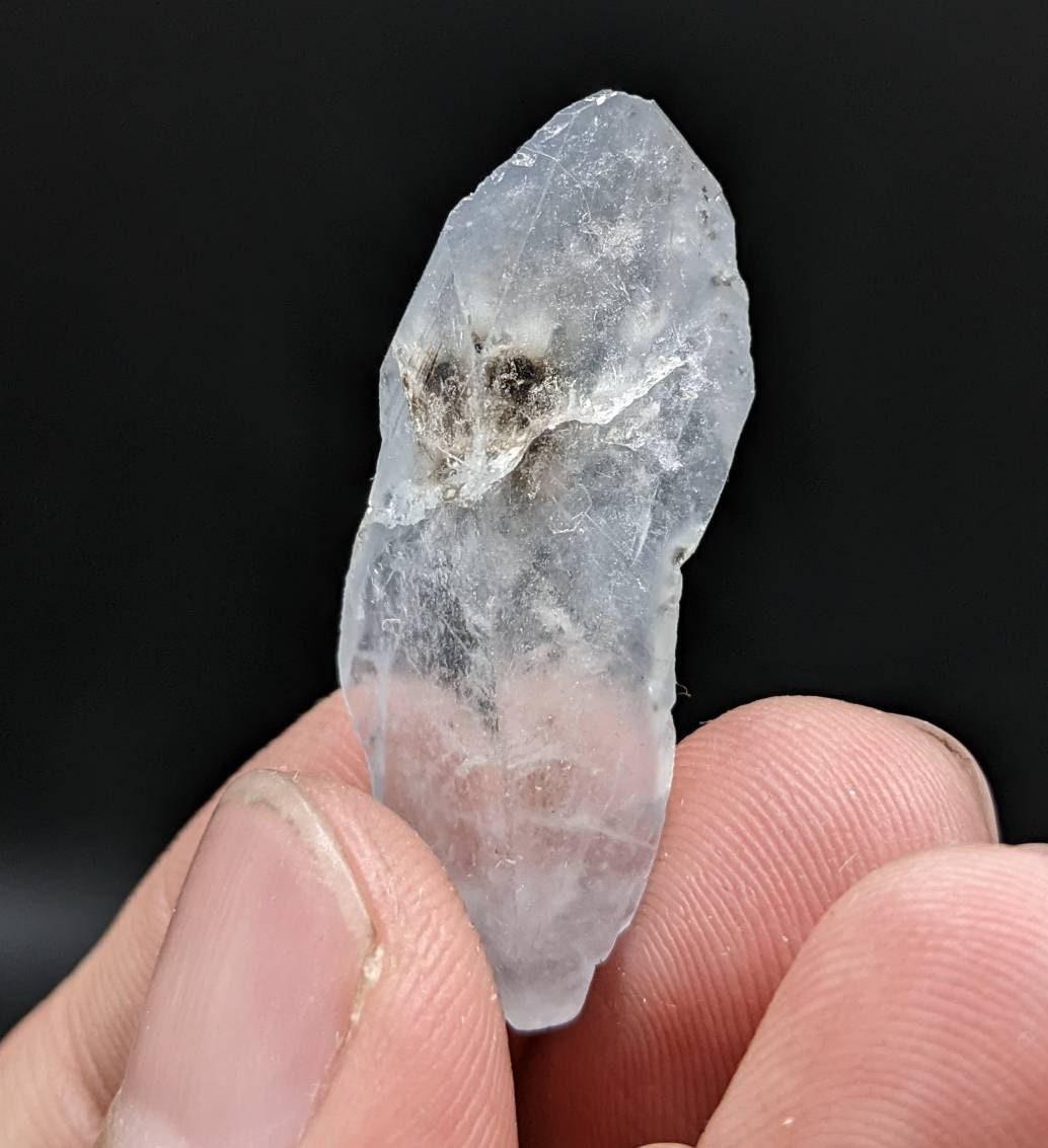 ARSAA GEMS AND MINERALSNatural rare indicolite blue quartz crystal from Afghanistan, 5.8 grams - Premium  from ARSAA GEMS AND MINERALS - Just $35.00! Shop now at ARSAA GEMS AND MINERALS