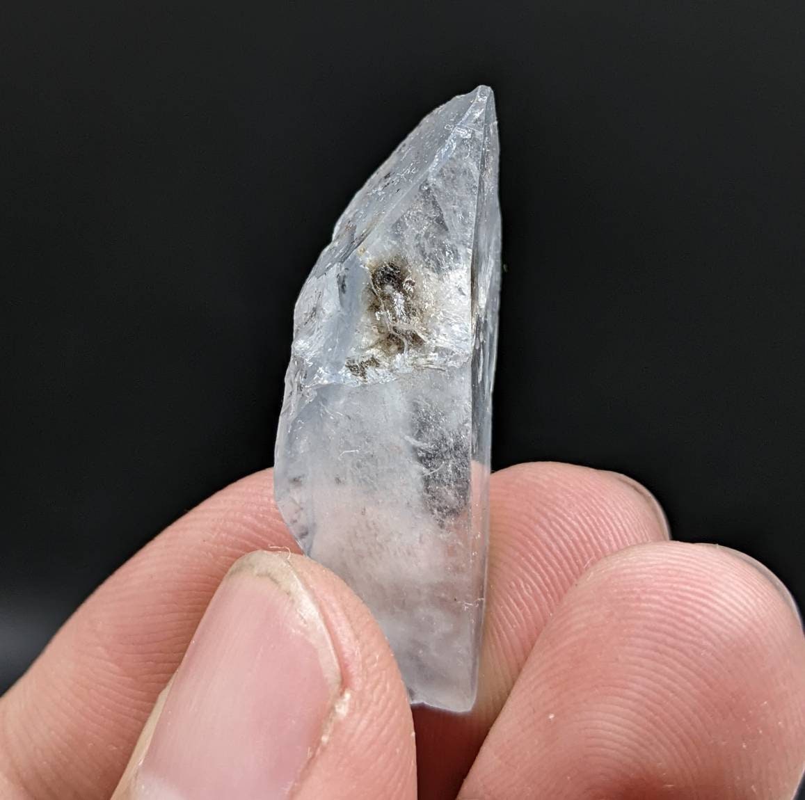 ARSAA GEMS AND MINERALSNatural rare indicolite blue quartz crystal from Afghanistan, 5.8 grams - Premium  from ARSAA GEMS AND MINERALS - Just $35.00! Shop now at ARSAA GEMS AND MINERALS
