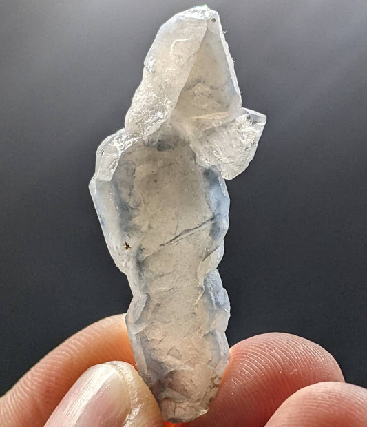 ARSAA GEMS AND MINERALSNatural rare indicolite aka blue quartz crystal from Afghanistan, 7.8 grams - Premium  from ARSAA GEMS AND MINERALS - Just $35.00! Shop now at ARSAA GEMS AND MINERALS