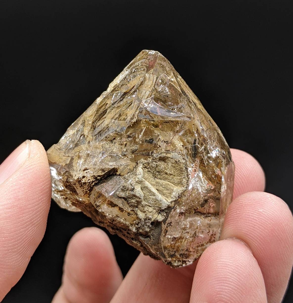 ARSAA GEMS AND MINERALSNatural clay included window fencter quartz crystal from Baluchistan Pakistan, 40 grams - Premium  from ARSAA GEMS AND MINERALS - Just $35.00! Shop now at ARSAA GEMS AND MINERALS