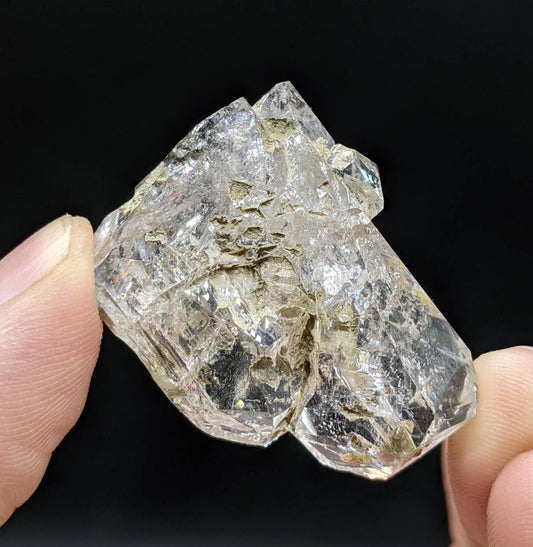 ARSAA GEMS AND MINERALSNatural clay included window fencter quartz crystal from Baluchistan Pakistan, 20.6 grams - Premium  from ARSAA GEMS AND MINERALS - Just $35.00! Shop now at ARSAA GEMS AND MINERALS