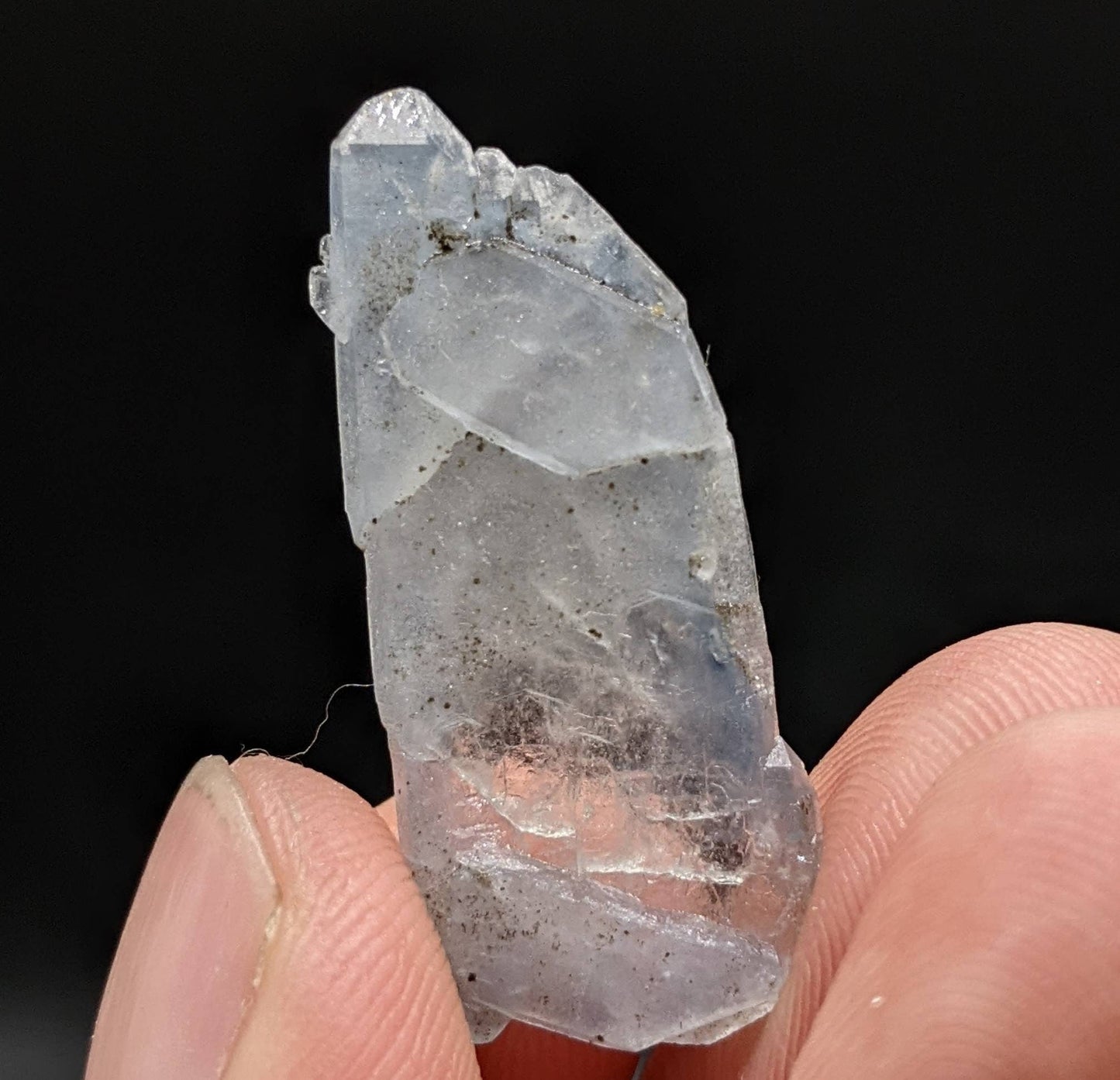 ARSAA GEMS AND MINERALSNatural rare indicolite blue quartz crystal from Afghanistan, 2.7 grams - Premium  from ARSAA GEMS AND MINERALS - Just $30.00! Shop now at ARSAA GEMS AND MINERALS