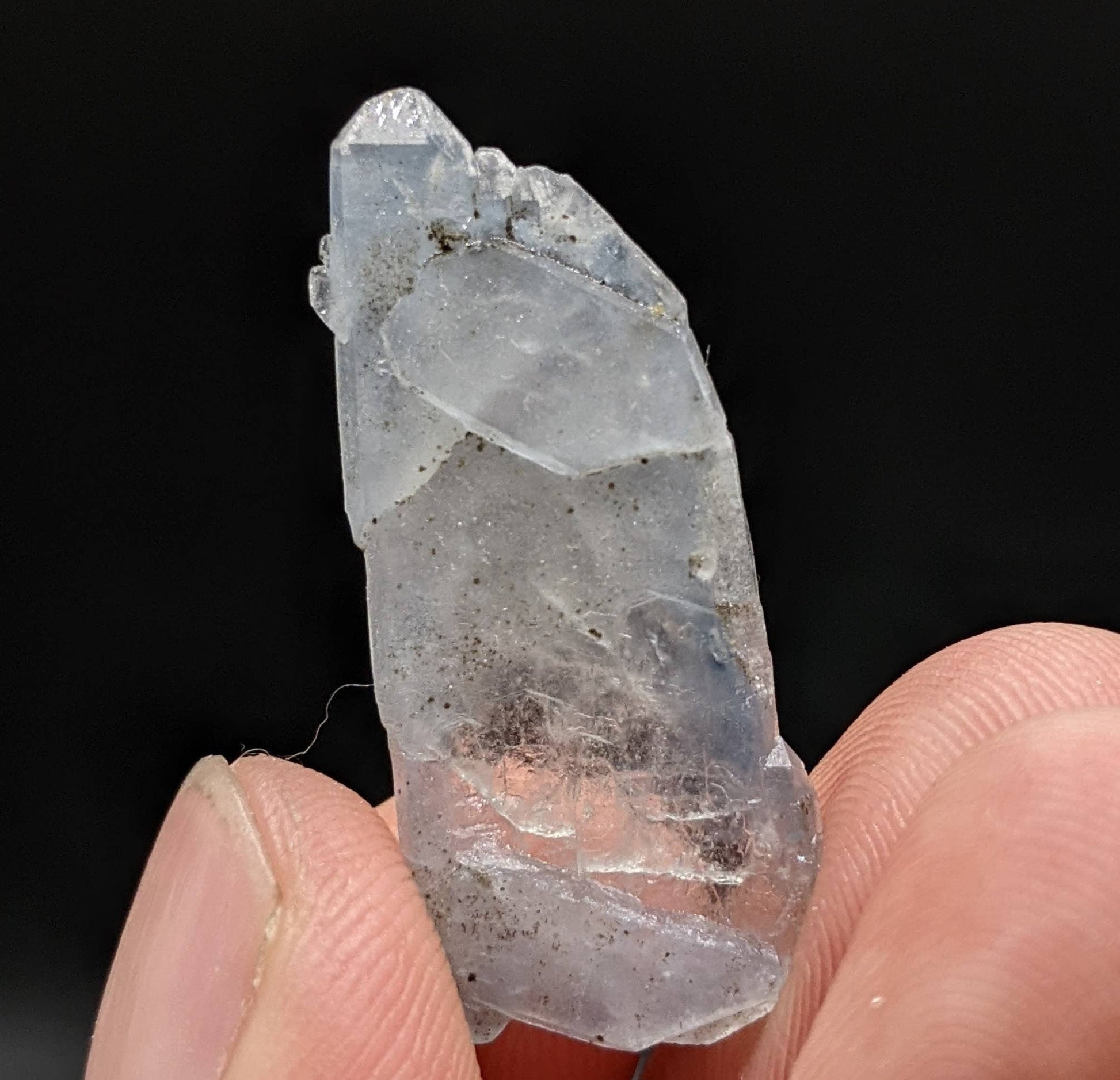 ARSAA GEMS AND MINERALSNatural rare indicolite blue quartz crystal from Afghanistan, 2.7 grams - Premium  from ARSAA GEMS AND MINERALS - Just $30.00! Shop now at ARSAA GEMS AND MINERALS