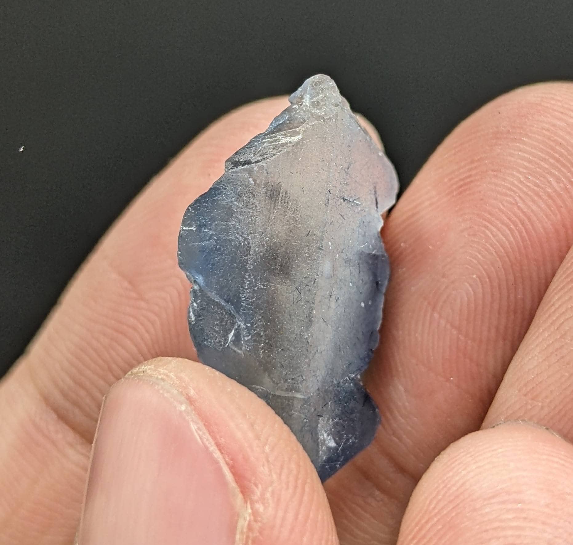ARSAA GEMS AND MINERALSNatural rare indicolite blue quartz crystal from Afghanistan, 3.6 grams - Premium  from ARSAA GEMS AND MINERALS - Just $35.00! Shop now at ARSAA GEMS AND MINERALS