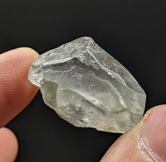ARSAA GEMS AND MINERALSGreen Apatite with basolite inclusion transparent  crystal from Mohmand Agency KPK Pakistan, weight 14.1 grams - Premium  from ARSAA GEMS AND MINERALS - Just $35.00! Shop now at ARSAA GEMS AND MINERALS