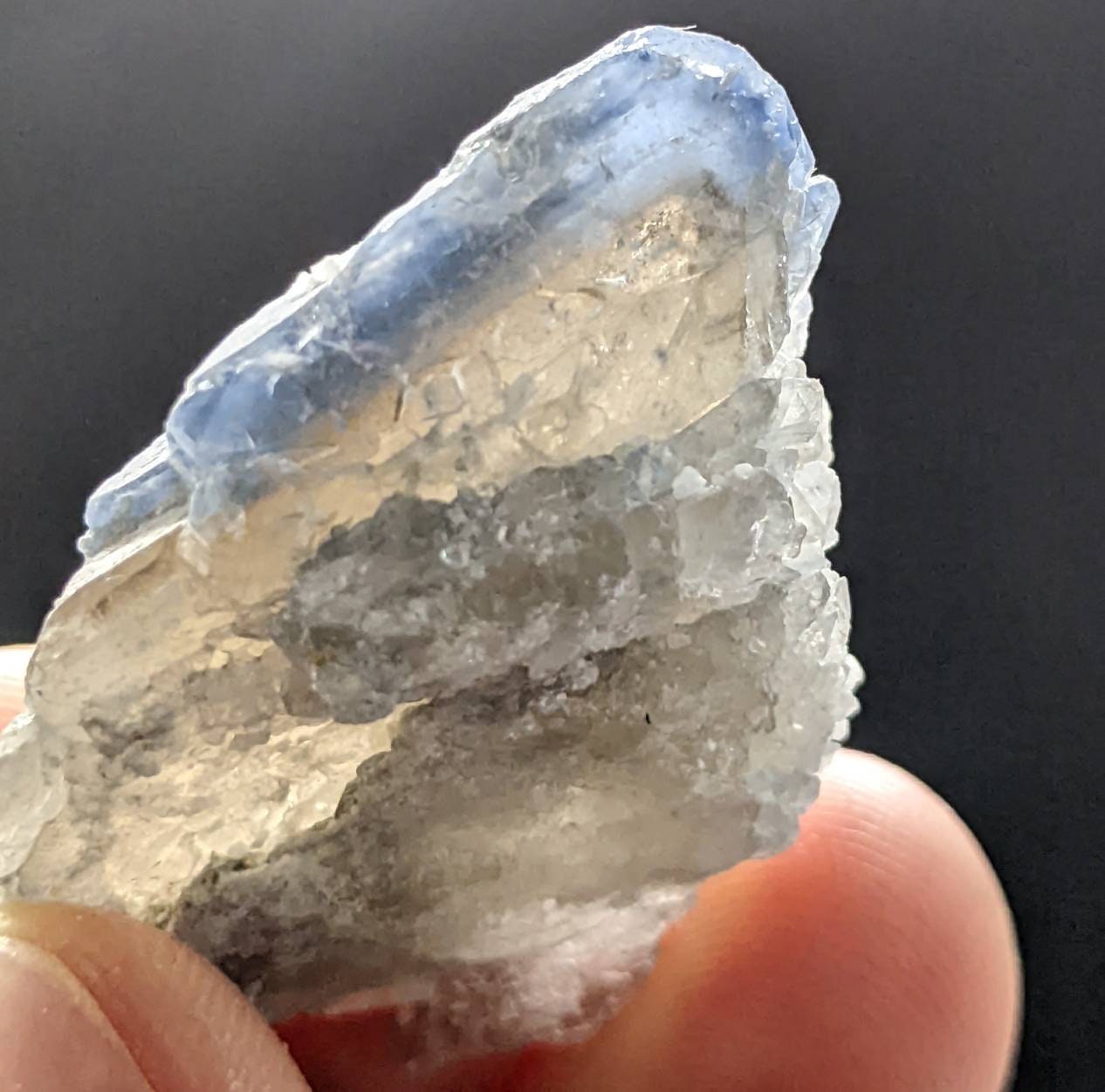 ARSAA GEMS AND MINERALSNatural rare indicolite blue quartz crystal from Afghanistan, 11.8 grams - Premium  from ARSAA GEMS AND MINERALS - Just $45.00! Shop now at ARSAA GEMS AND MINERALS