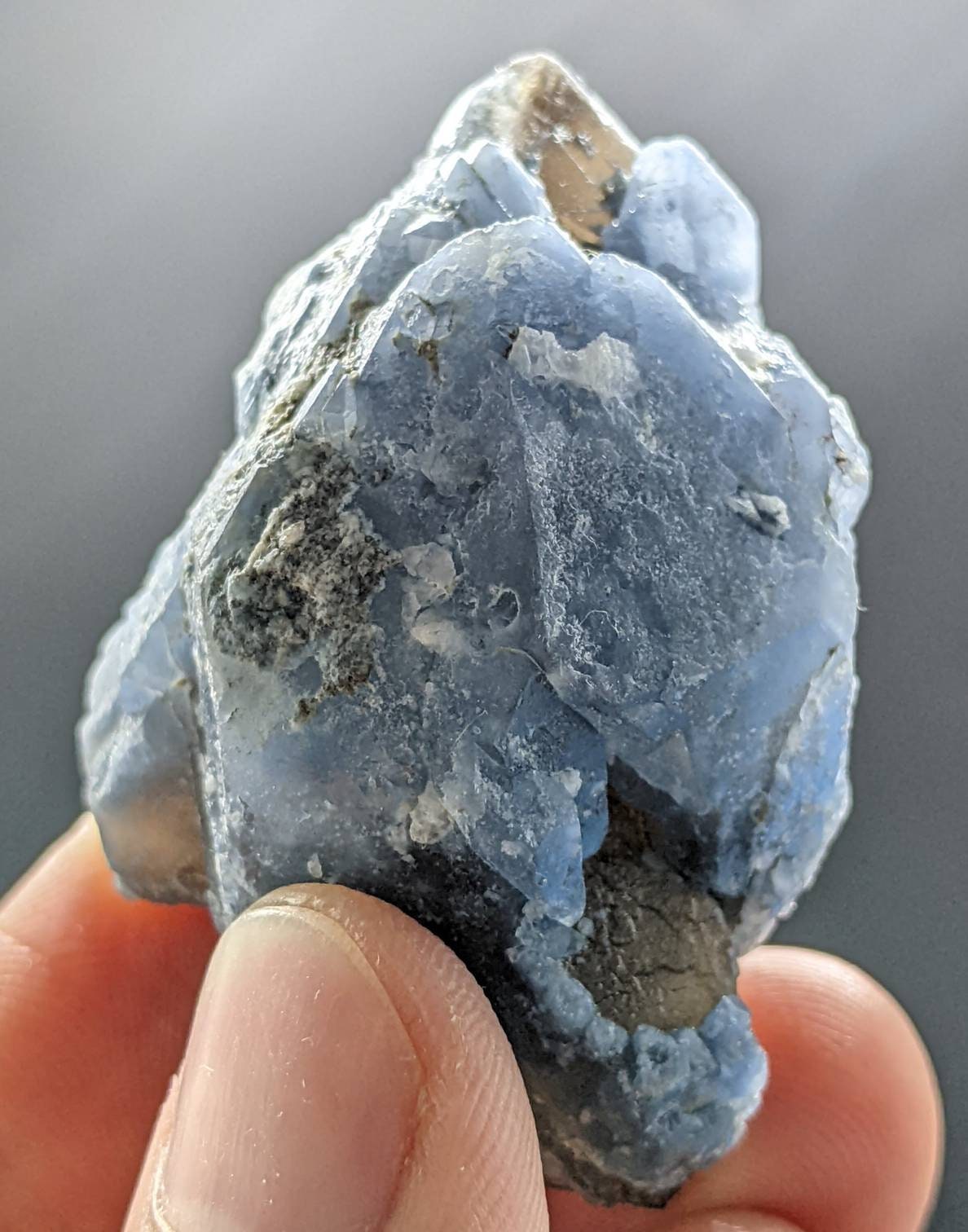 ARSAA GEMS AND MINERALSNatural rare indicolite blue quartz cluster from Afghanistan, 49 grams - Premium  from ARSAA GEMS AND MINERALS - Just $100.00! Shop now at ARSAA GEMS AND MINERALS