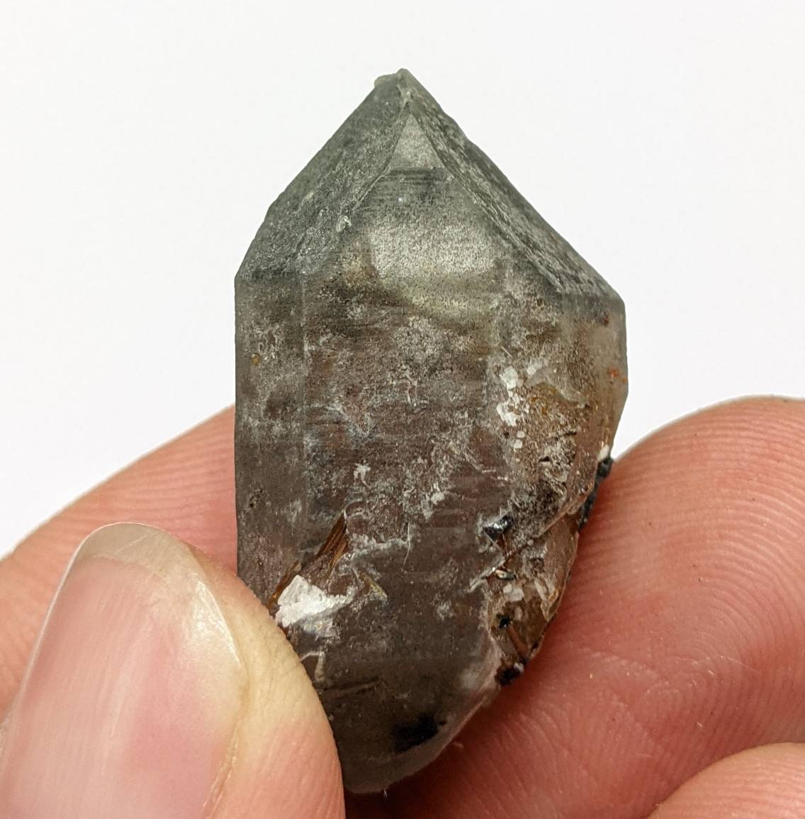 ARSAA GEMS AND MINERALSSagenite var Rutile included quartz crystal from KP Pakistan, 10 grams - Premium  from ARSAA GEMS AND MINERALS - Just $27.00! Shop now at ARSAA GEMS AND MINERALS