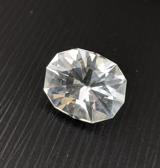 ARSAA GEMS AND MINERALSNatural fine quality beautiful 12.5 carats oval cut shape SI clarity Faceted Quartz gem - Premium  from ARSAA GEMS AND MINERALS - Just $15.00! Shop now at ARSAA GEMS AND MINERALS