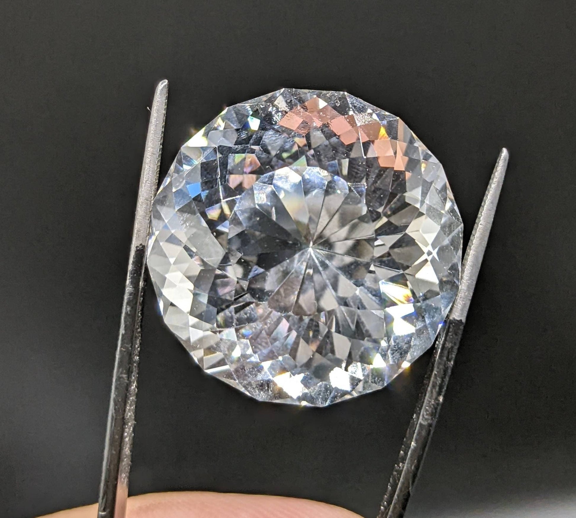 ARSAA GEMS AND MINERALSQuartz faceted gem, eye clean clarity and round cut shape, 79 carats - Premium  from ARSAA GEMS AND MINERALS - Just $80.00! Shop now at ARSAA GEMS AND MINERALS