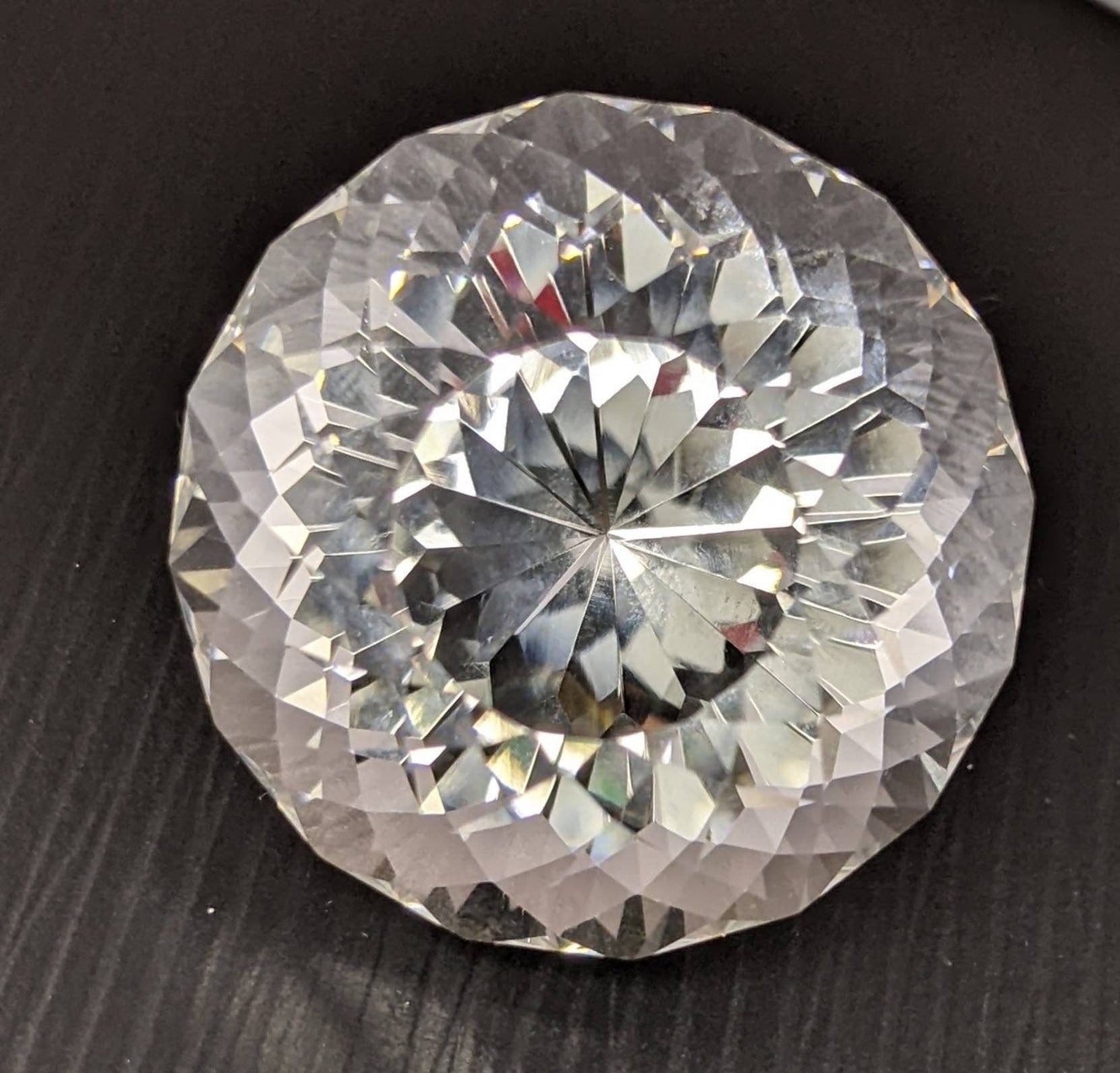 ARSAA GEMS AND MINERALSQuartz faceted gem, eye clean clarity and round cut shape, 79 carats - Premium  from ARSAA GEMS AND MINERALS - Just $80.00! Shop now at ARSAA GEMS AND MINERALS