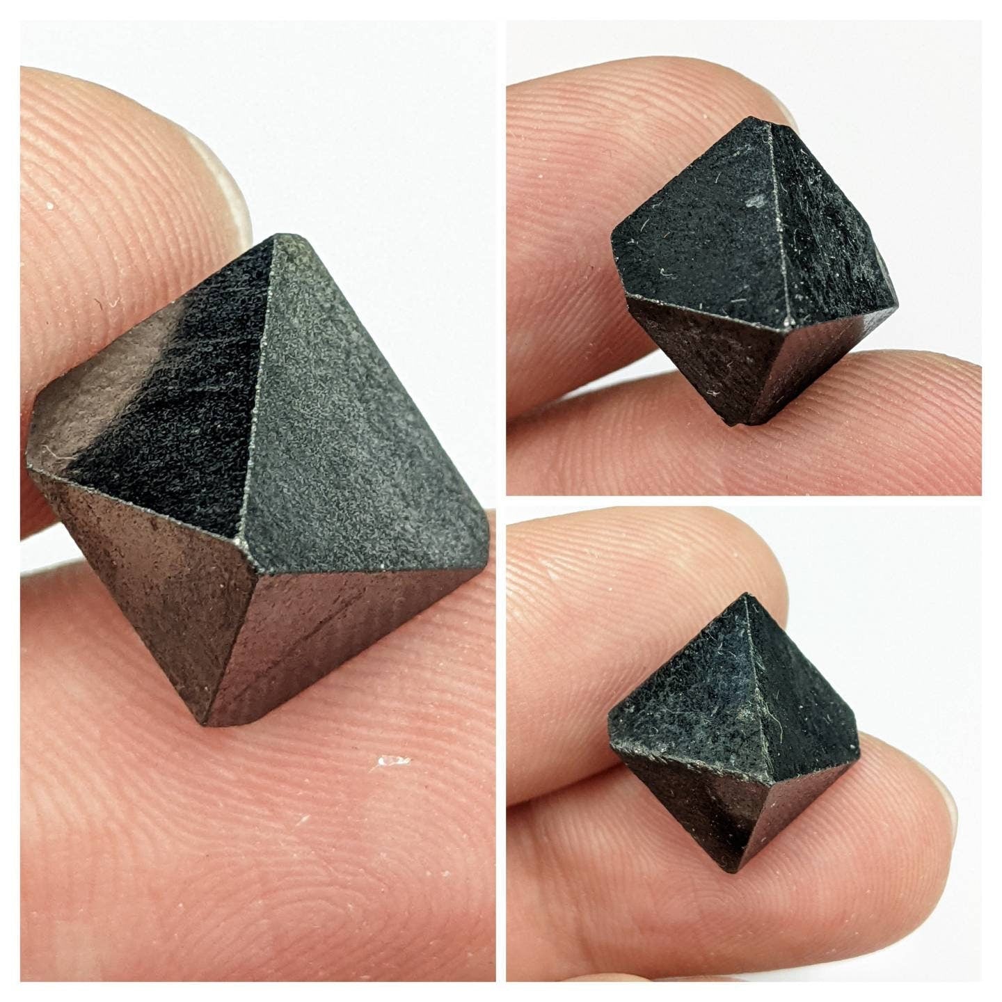 ARSAA GEMS AND MINERALSSmall lot of Black Magnetite crystal with octahedral structure from Skardu Gilgit Baltistan Pakistan, 12 grams - Premium  from ARSAA GEMS AND MINERALS - Just $30.00! Shop now at ARSAA GEMS AND MINERALS