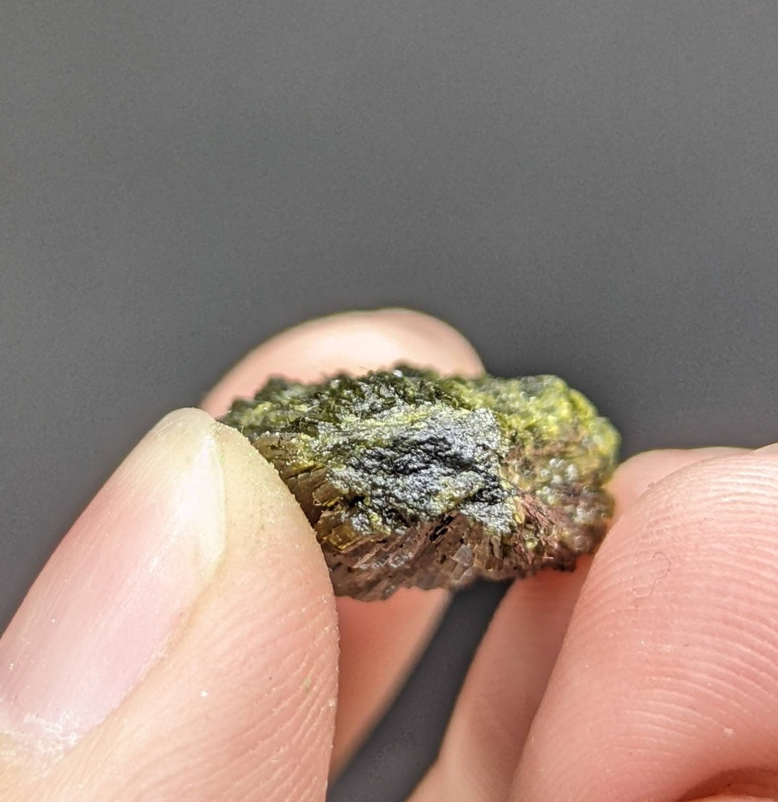 ARSAA GEMS AND MINERALSNatural green spray epidote crystal from Balochistan Pakistan, weight 8.8 grams - Premium  from ARSAA GEMS AND MINERALS - Just $20.00! Shop now at ARSAA GEMS AND MINERALS