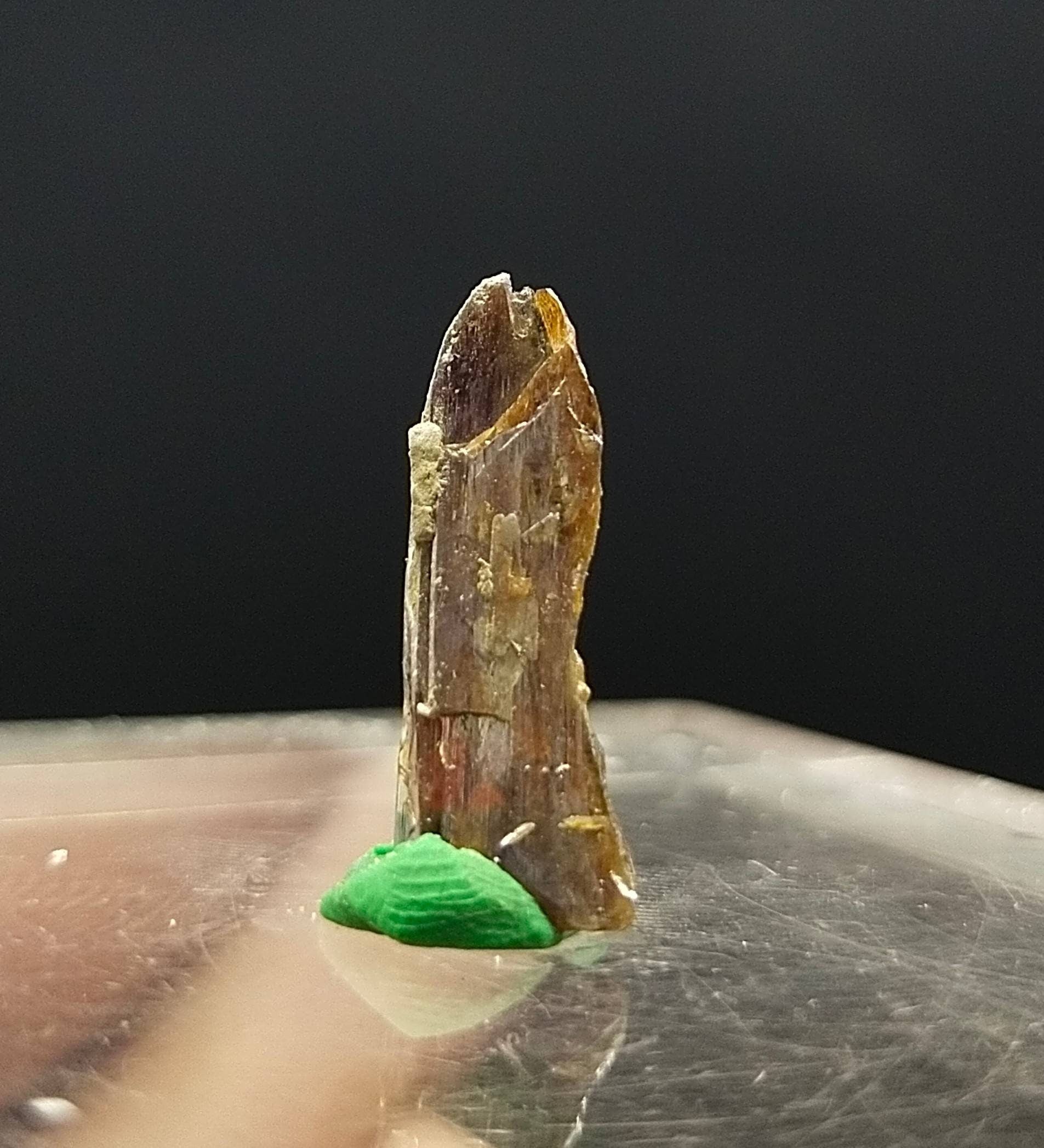 ARSAA GEMS AND MINERALSExtremely rare Red Brookite single crystal from Baluchistan Pakistan, 0.3 grams - Premium  from ARSAA GEMS AND MINERALS - Just $20.00! Shop now at ARSAA GEMS AND MINERALS