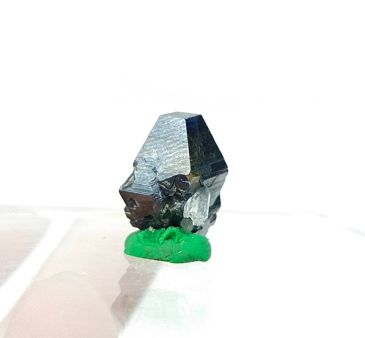 ARSAA GEMS AND MINERALSRare single big blue on top edge anatas crystal partially terminated with quartz from Balochistan Pakistan , weight 2.8 gram - Premium  from ARSAA GEMS AND MINERALS - Just $70.00! Shop now at ARSAA GEMS AND MINERALS
