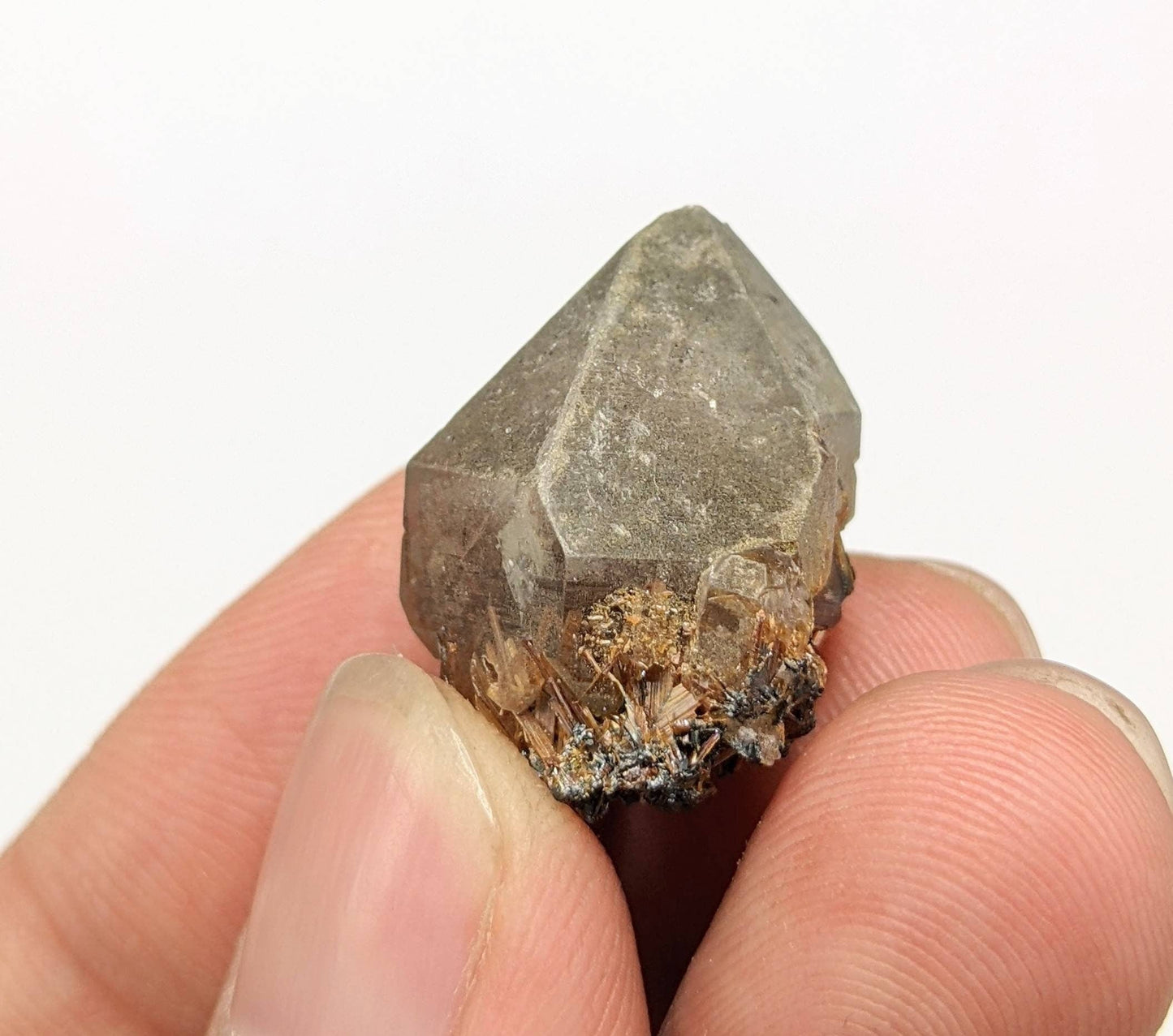 ARSAA GEMS AND MINERALSSagenite var Rutile included quartz crystal from KP Pakistan, 6.4 grams - Premium  from ARSAA GEMS AND MINERALS - Just $25.00! Shop now at ARSAA GEMS AND MINERALS