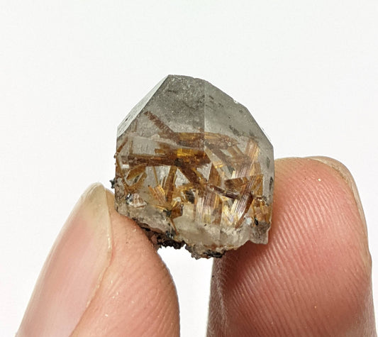ARSAA GEMS AND MINERALSSagenite var Rutile included quartz crystal from KP Pakistan, 2.7 grams - Premium  from ARSAA GEMS AND MINERALS - Just $20.00! Shop now at ARSAA GEMS AND MINERALS