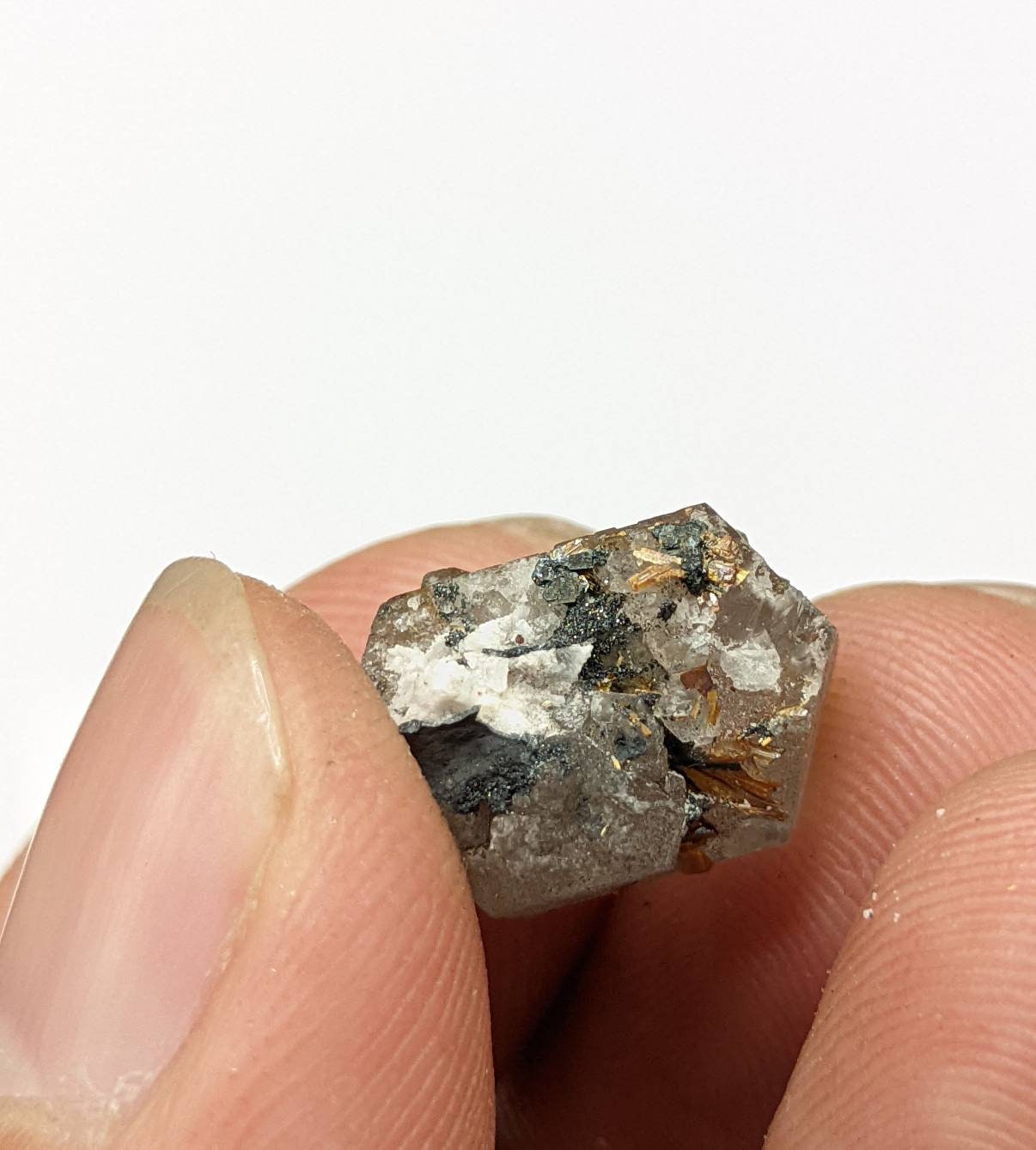 ARSAA GEMS AND MINERALSSagenite var Rutile included quartz crystal from KP Pakistan, 2.7 grams - Premium  from ARSAA GEMS AND MINERALS - Just $20.00! Shop now at ARSAA GEMS AND MINERALS
