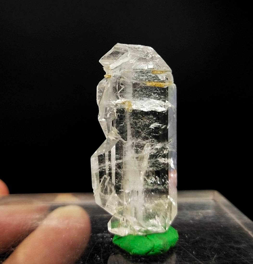 ARSAA GEMS AND MINERALSFaden quartz crystal clear and terminated from Baluchistan Pakistan, 13 gram - Premium  from ARSAA GEMS AND MINERALS - Just $35.00! Shop now at ARSAA GEMS AND MINERALS
