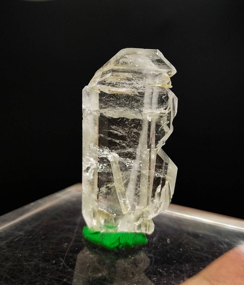 ARSAA GEMS AND MINERALSFaden quartz crystal clear and terminated from Baluchistan Pakistan, 13 gram - Premium  from ARSAA GEMS AND MINERALS - Just $35.00! Shop now at ARSAA GEMS AND MINERALS