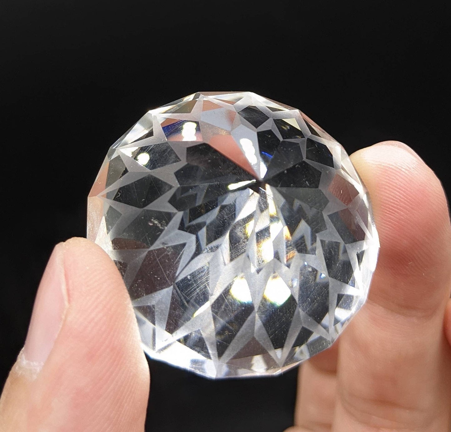 ARSAA GEMS AND MINERALSQuartz faceted gem, eye clean clarity and round cut shape, 197 carats - Premium  from ARSAA GEMS AND MINERALS - Just $180.00! Shop now at ARSAA GEMS AND MINERALS