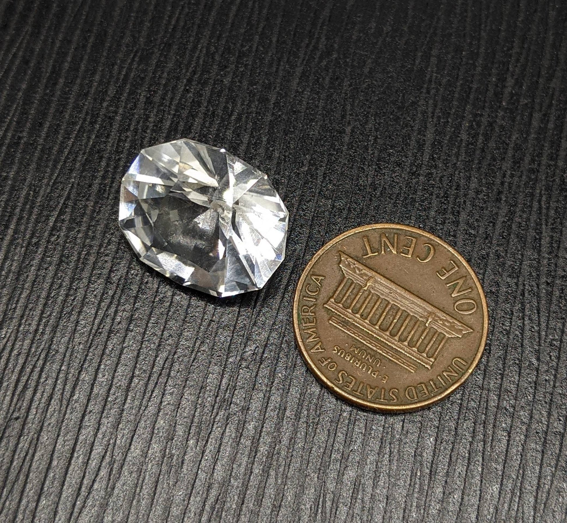 ARSAA GEMS AND MINERALSNatural fine quality beautiful 12.5 carats oval cut shape SI clarity Faceted Quartz gem - Premium  from ARSAA GEMS AND MINERALS - Just $15.00! Shop now at ARSAA GEMS AND MINERALS