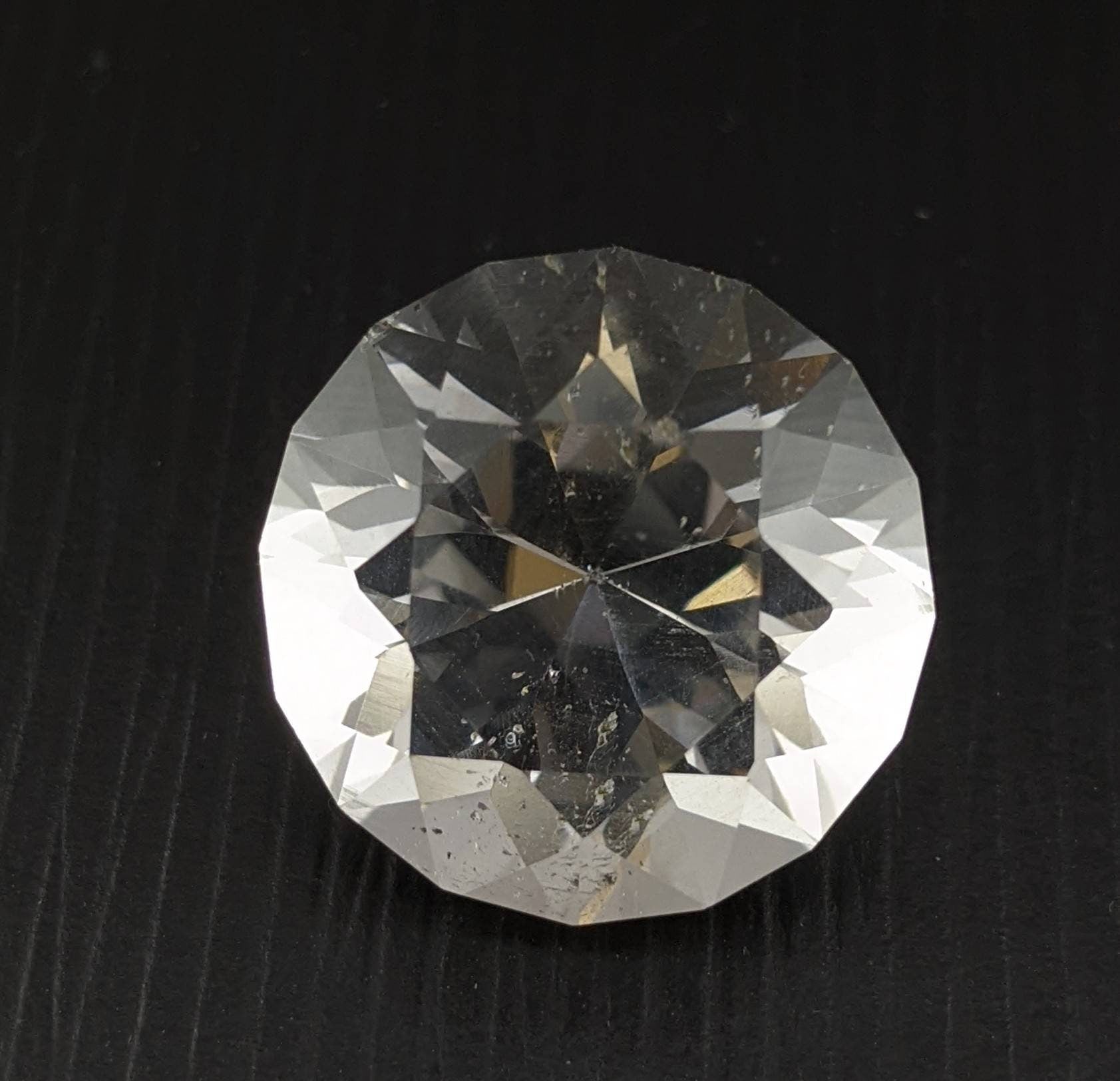 ARSAA GEMS AND MINERALSNatural fine quality beautiful 25.5 carats round cut shape good clarity Faceted Quartz gem - Premium  from ARSAA GEMS AND MINERALS - Just $25.00! Shop now at ARSAA GEMS AND MINERALS
