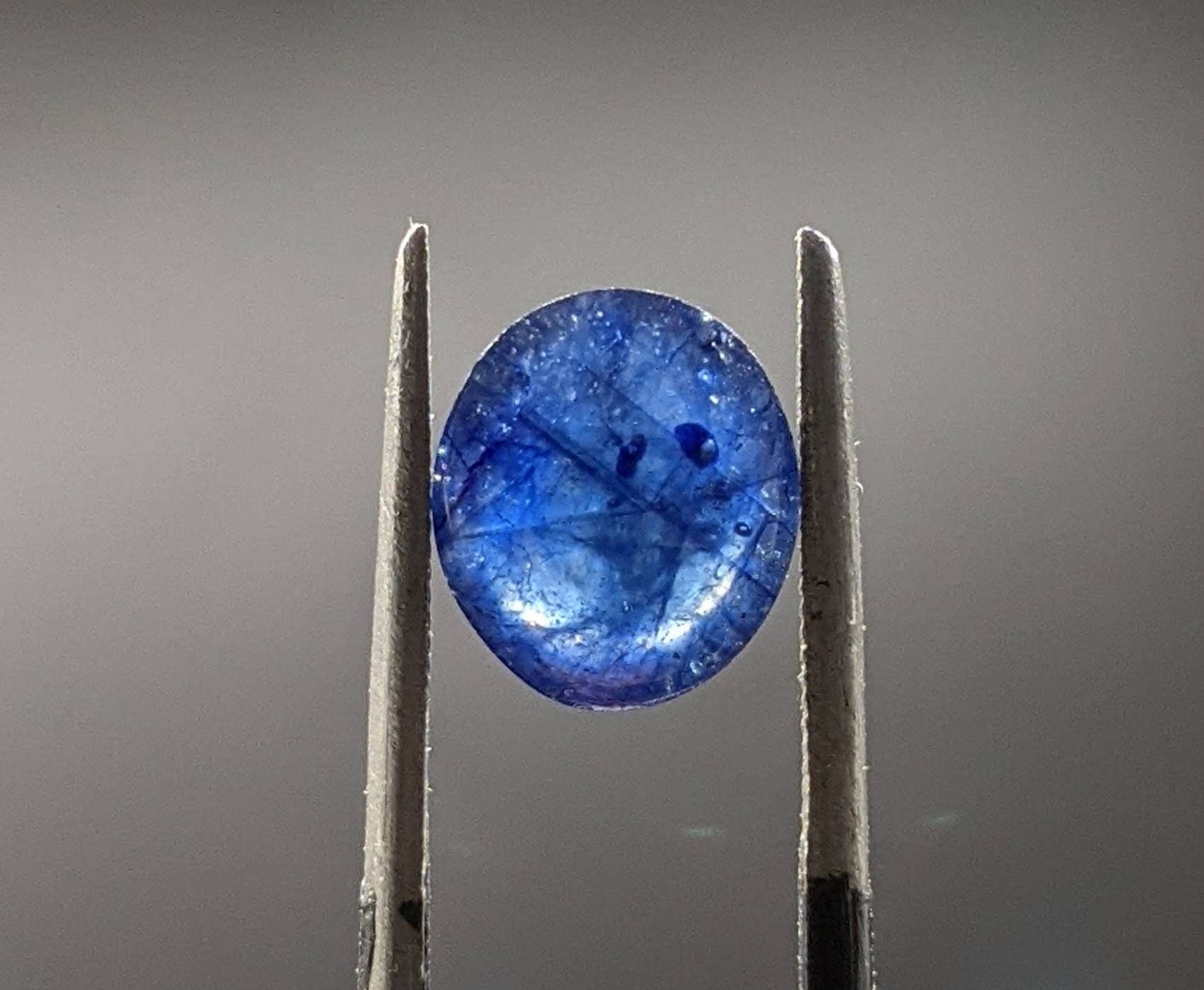 ARSAA GEMS AND MINERALSDark blue Sapphire cabochon from Badakhshan Afghanistan, 3.5 carats - Premium  from ARSAA GEMS AND MINERALS - Just $25.00! Shop now at ARSAA GEMS AND MINERALS