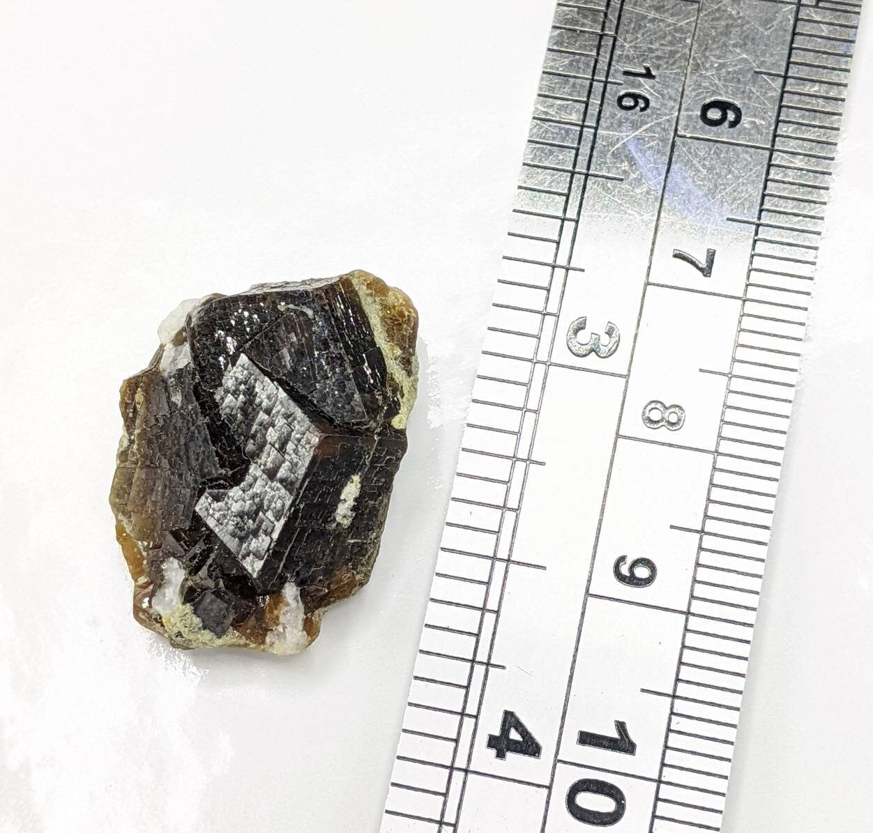 ARSAA GEMS AND MINERALSSmall thumbnail size andradite garnet cluster, 6.3 gram - Premium  from ARSAA GEMS AND MINERALS - Just $10.00! Shop now at ARSAA GEMS AND MINERALS