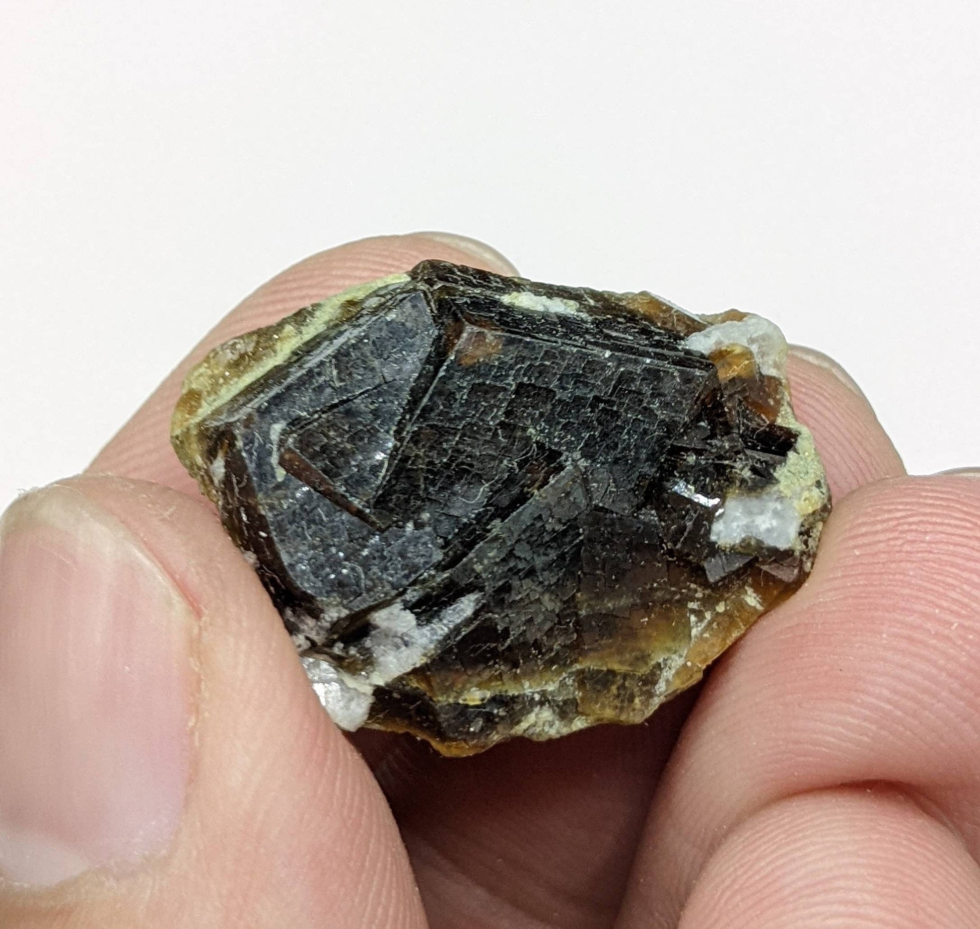ARSAA GEMS AND MINERALSSmall thumbnail size andradite garnet cluster, 6.3 gram - Premium  from ARSAA GEMS AND MINERALS - Just $10.00! Shop now at ARSAA GEMS AND MINERALS