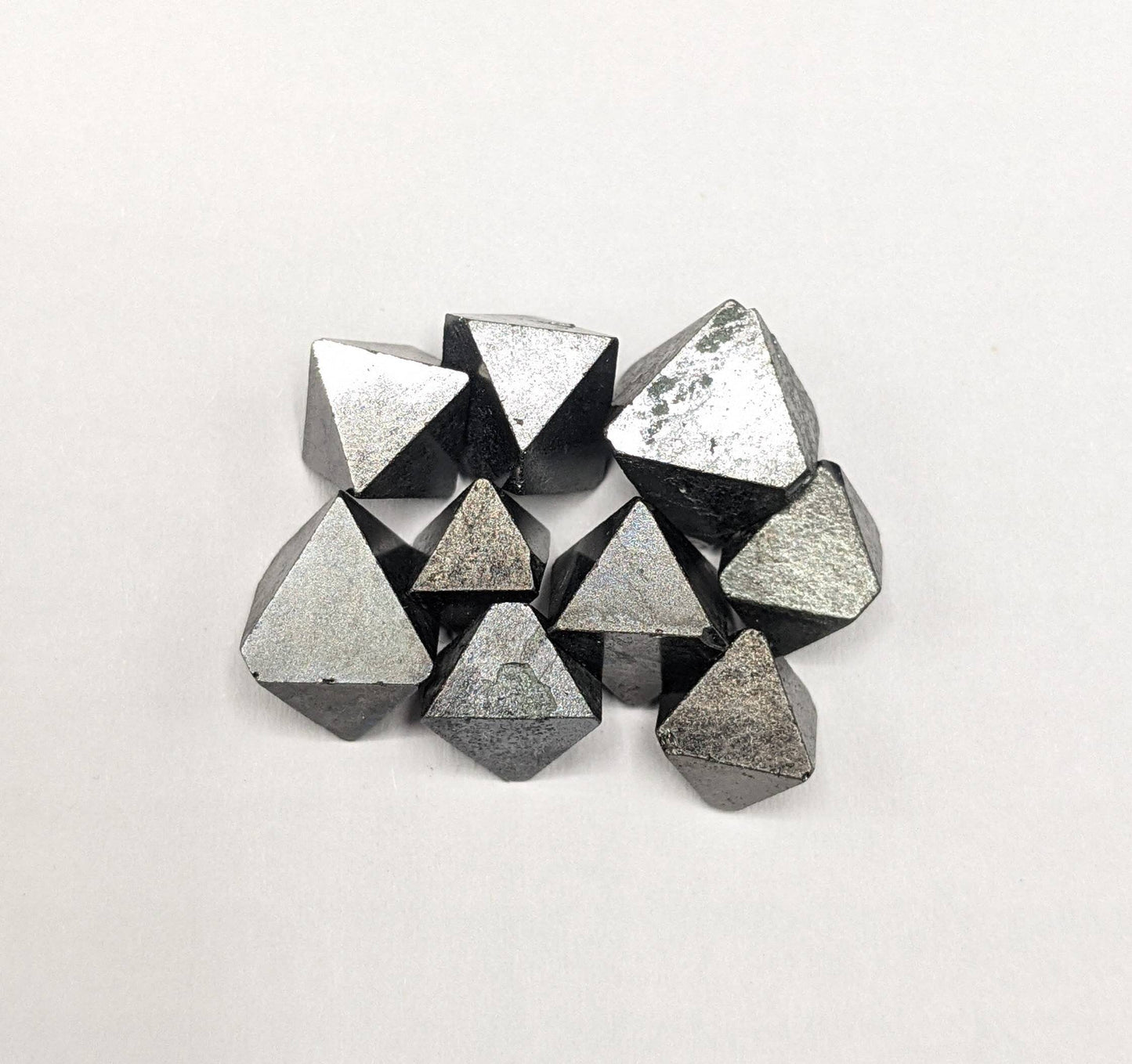 ARSAA GEMS AND MINERALSSmall lot of Black Magnetite crystal with octahedral structure from Skardu Gilgit Baltistan Pakistan, 8.7 grams - Premium  from ARSAA GEMS AND MINERALS - Just $30.00! Shop now at ARSAA GEMS AND MINERALS