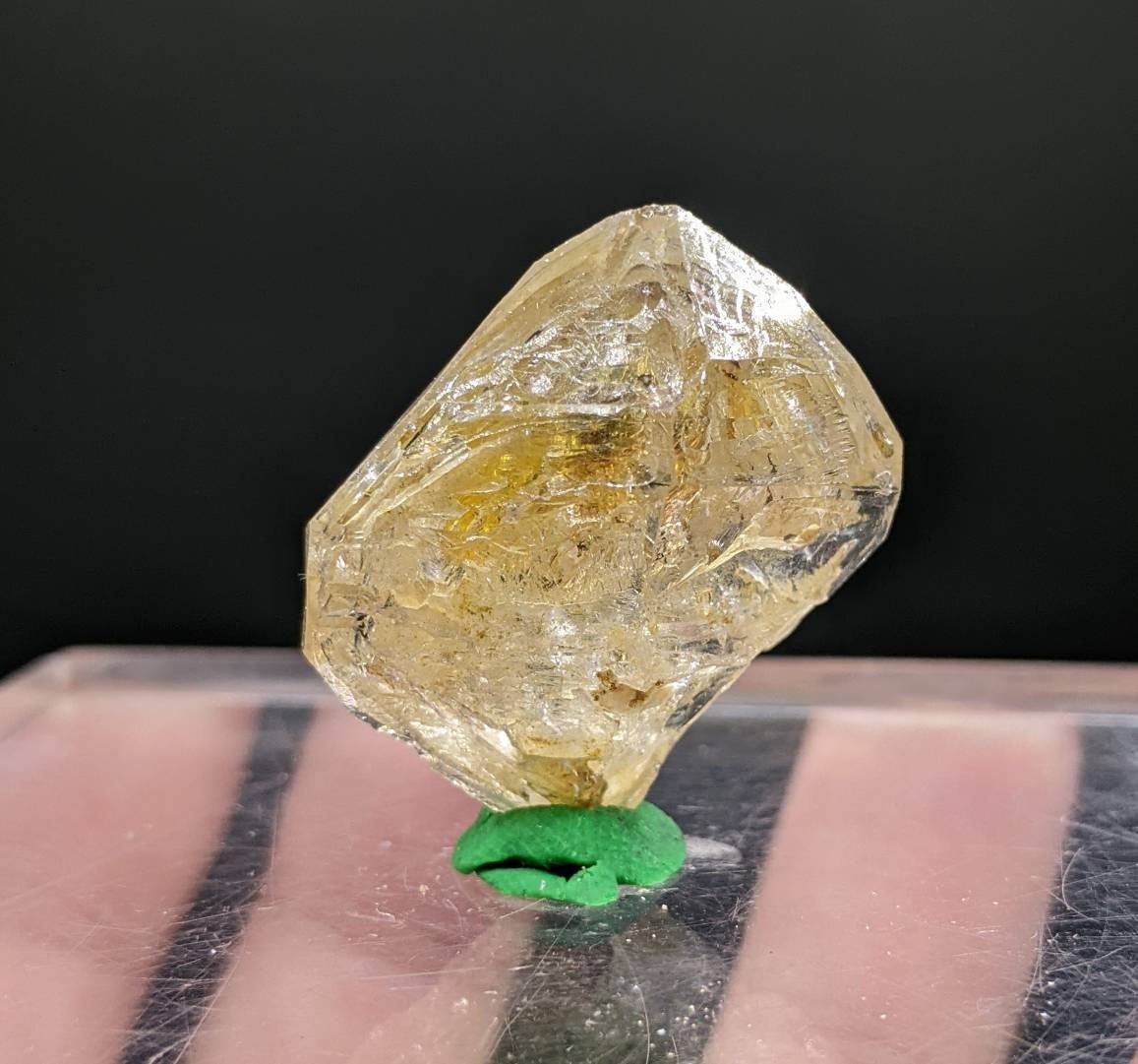 ARSAA GEMS AND MINERALSAesthetic fine quality beautiful UV reactive petroleum quartz crystal from Balochistan Pakistan, weight 8.4 grams - Premium  from ARSAA GEMS AND MINERALS - Just $100.00! Shop now at ARSAA GEMS AND MINERALS
